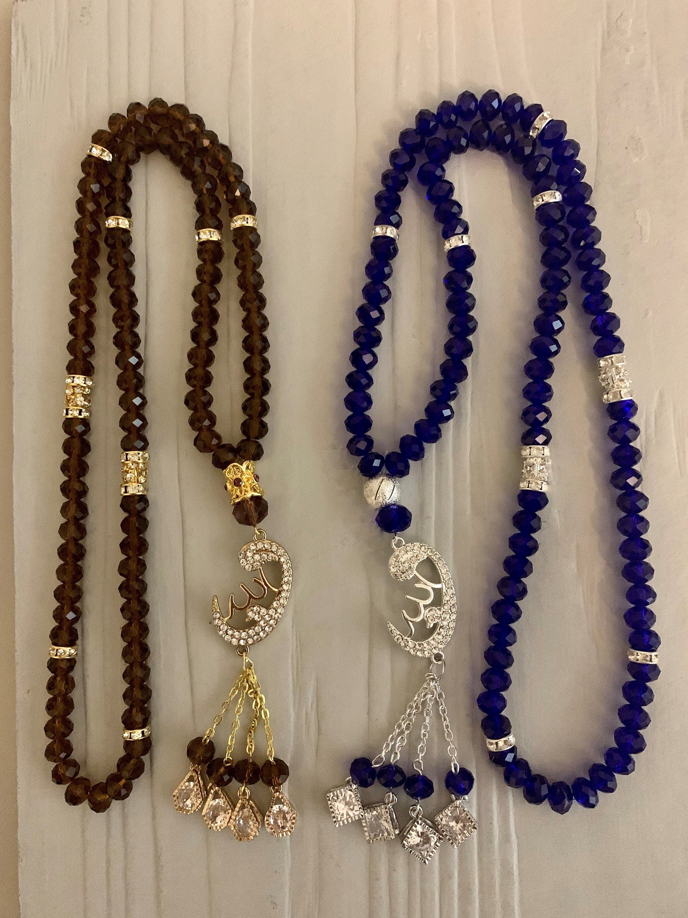 99 Cyrstal  Tassel Tasbih