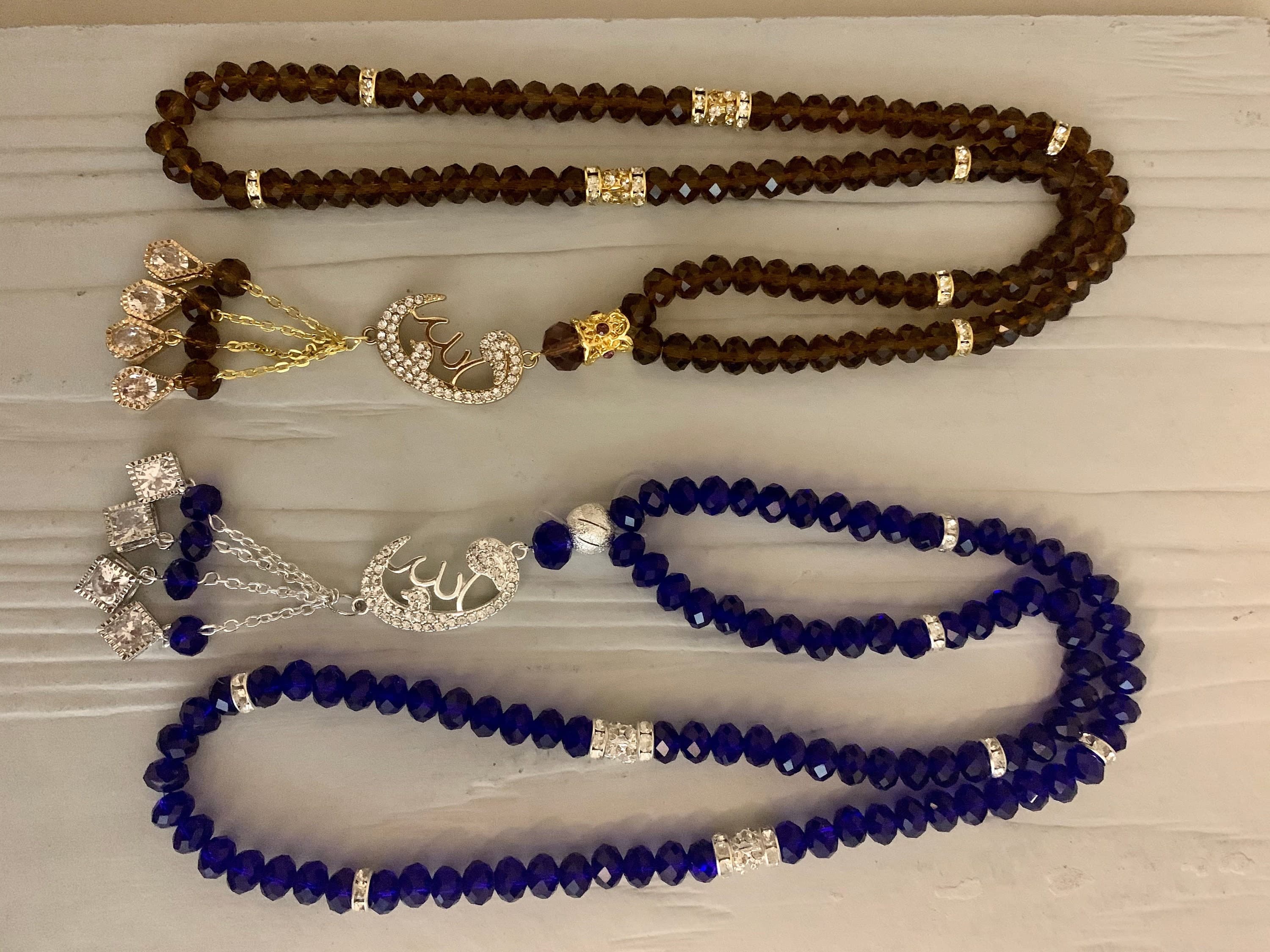 99 Cyrstal  Tassel Tasbih - image 3