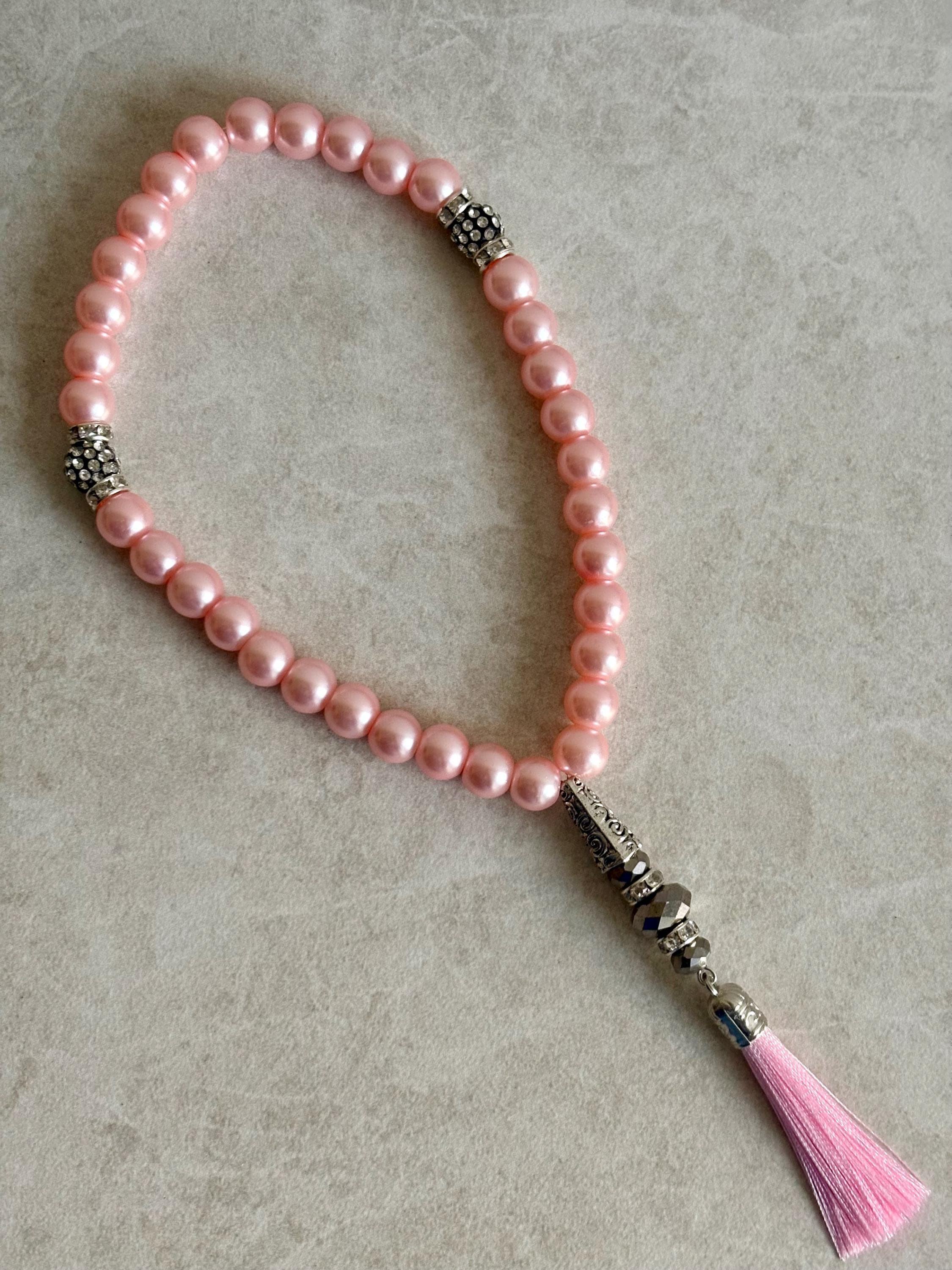 33 pearl Silver Tasbih - image 5