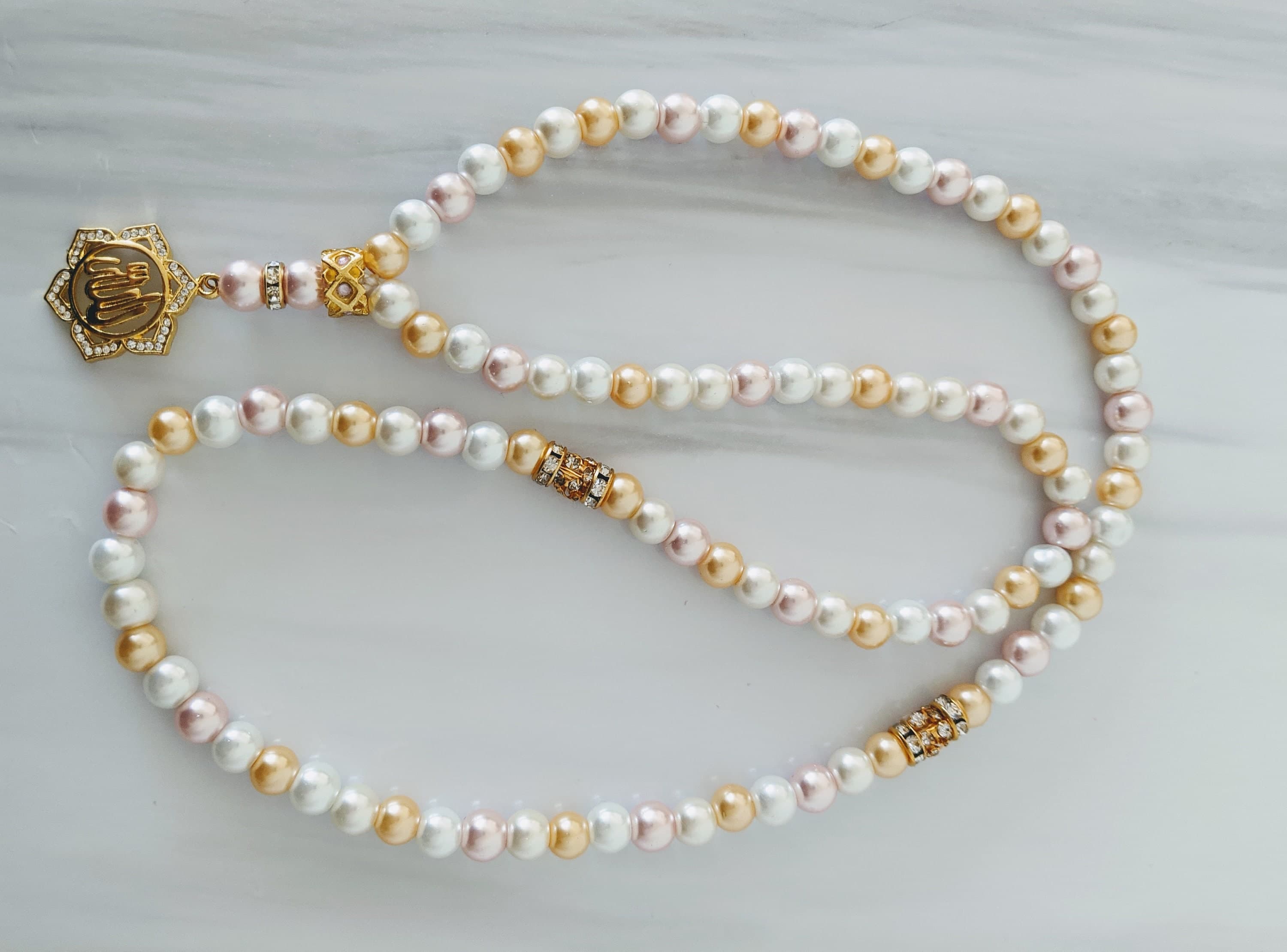 99 Multi color pearl Tasbihs - image 3