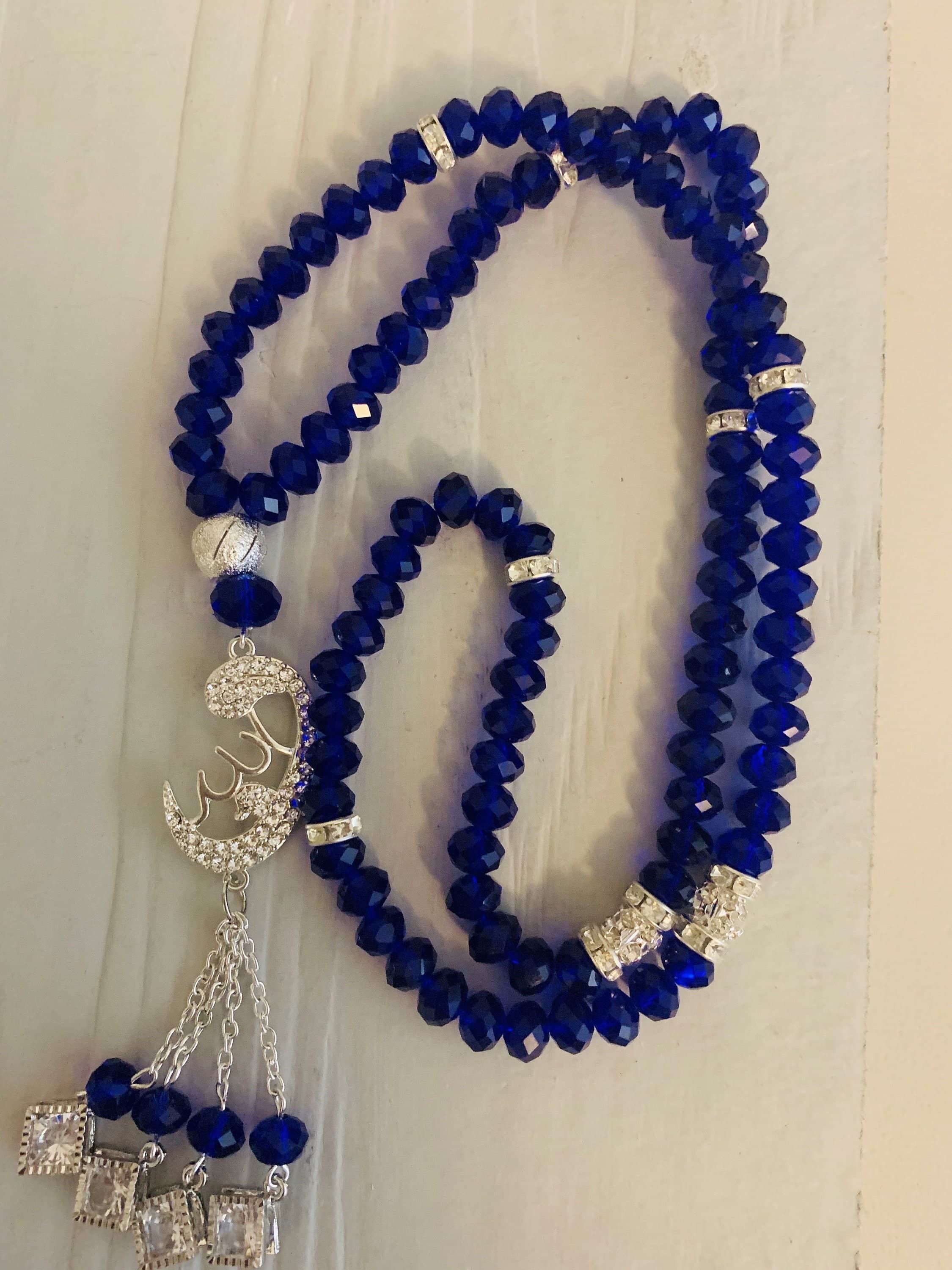 99 Cyrstal  Tassel Tasbih - image 4
