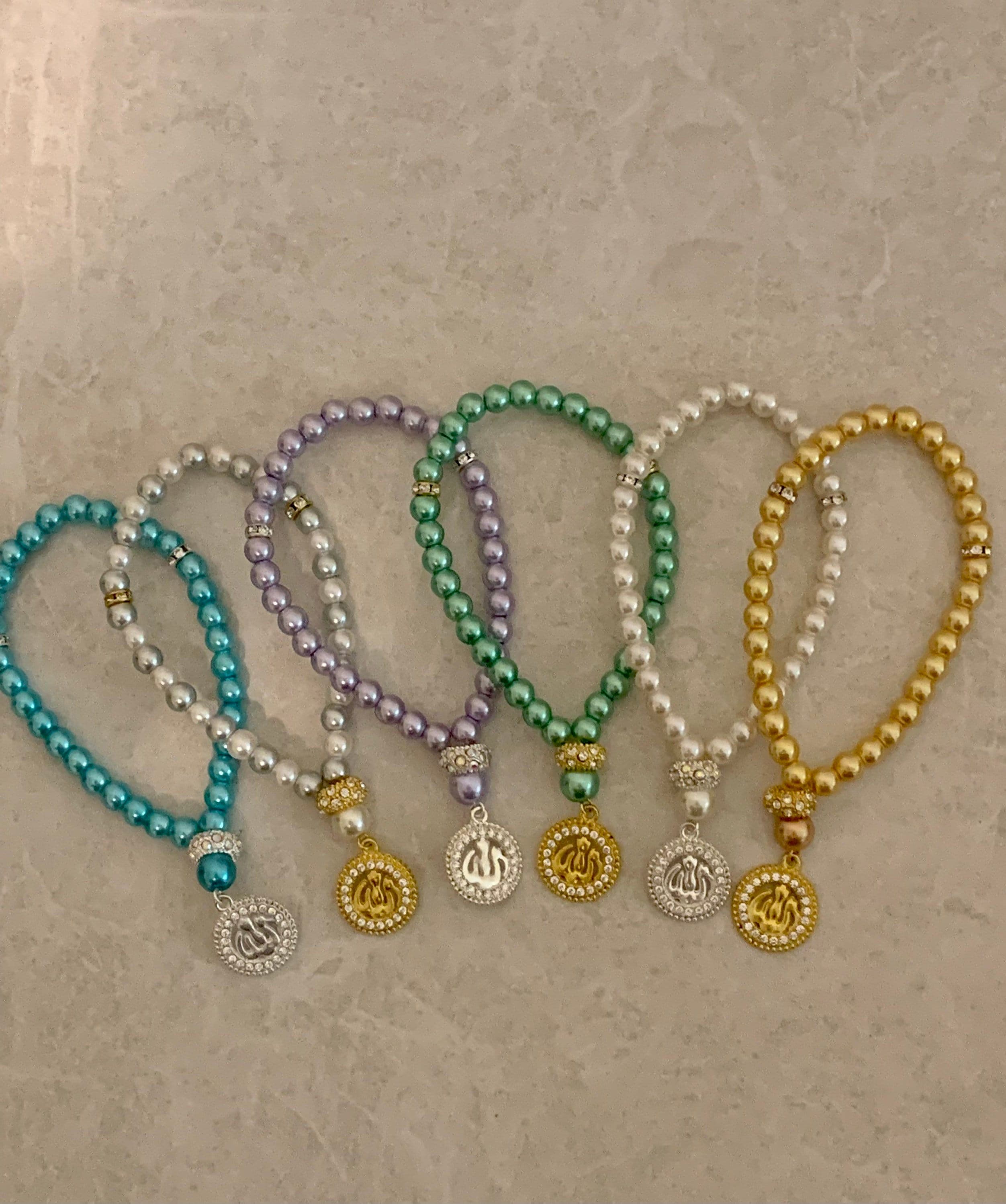 33 Pearl Allah Tasbih Bracelet