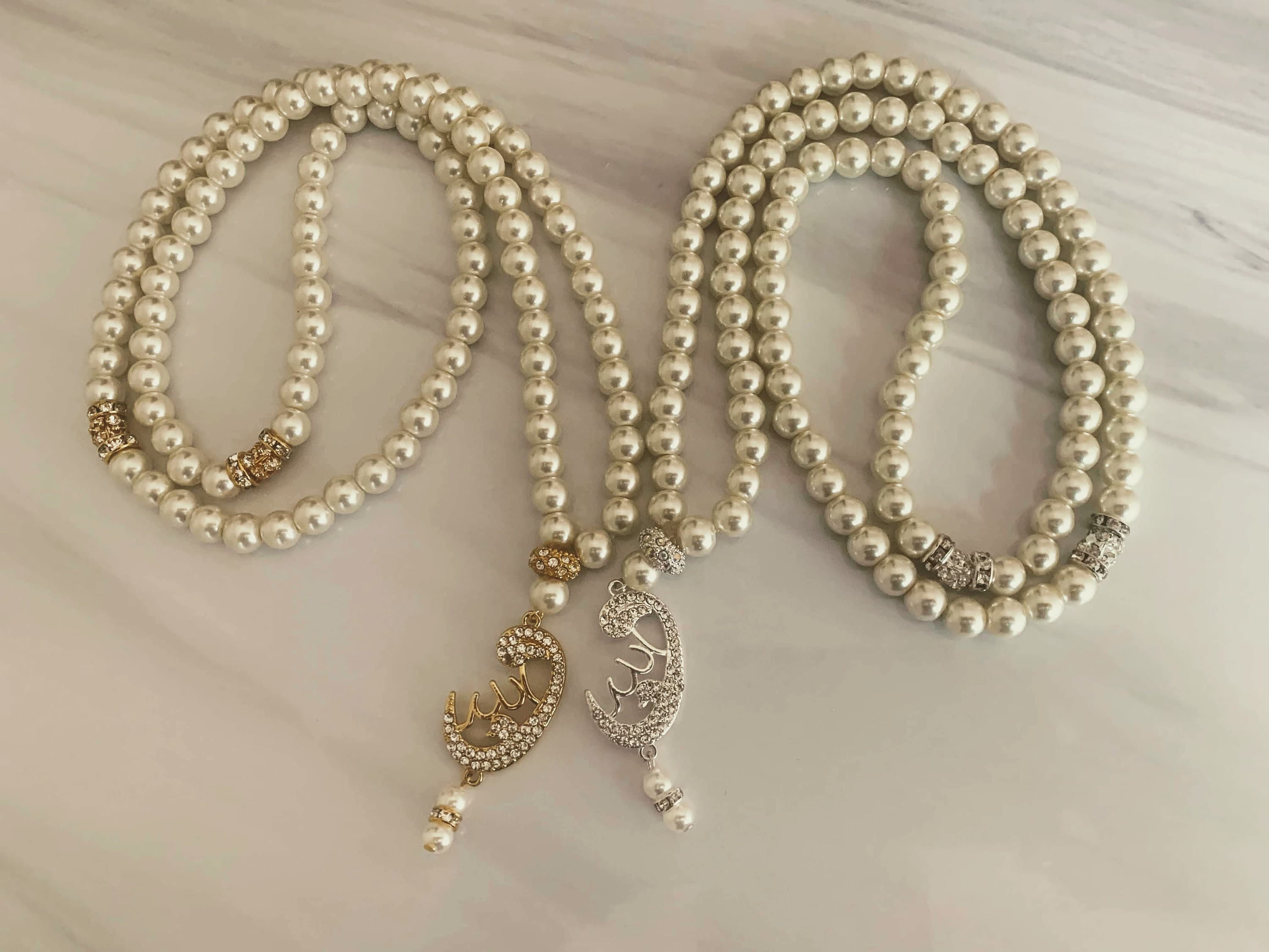 99 Beige Pearl Tasbeeh