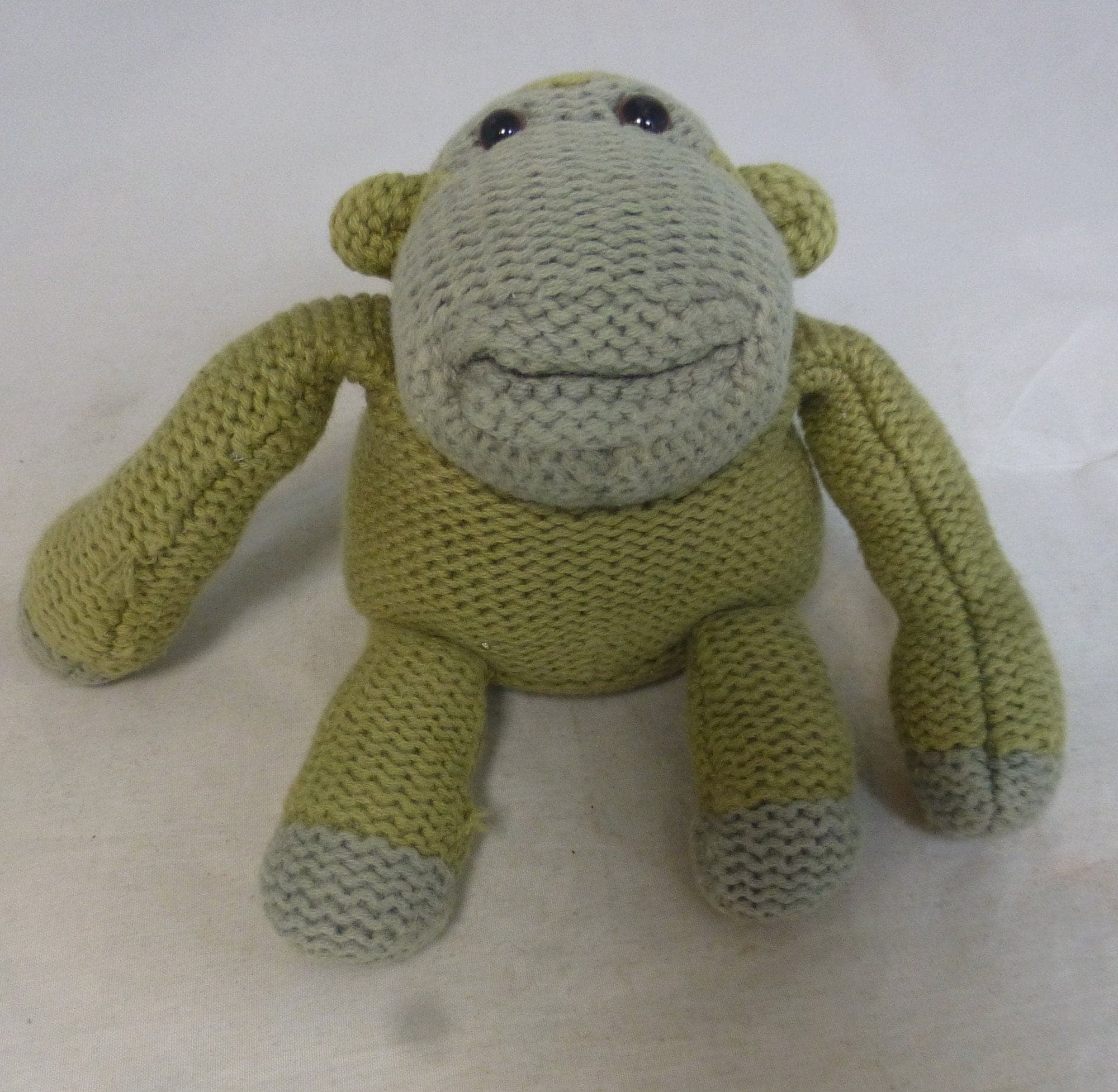 Vintage PG Tips Tea Chimp Promotional Knitted Monkey Beanie Plush Soft Toy 6 inch - Most Famous Monkey – Adorable Monk Man Gift Idea - image 4