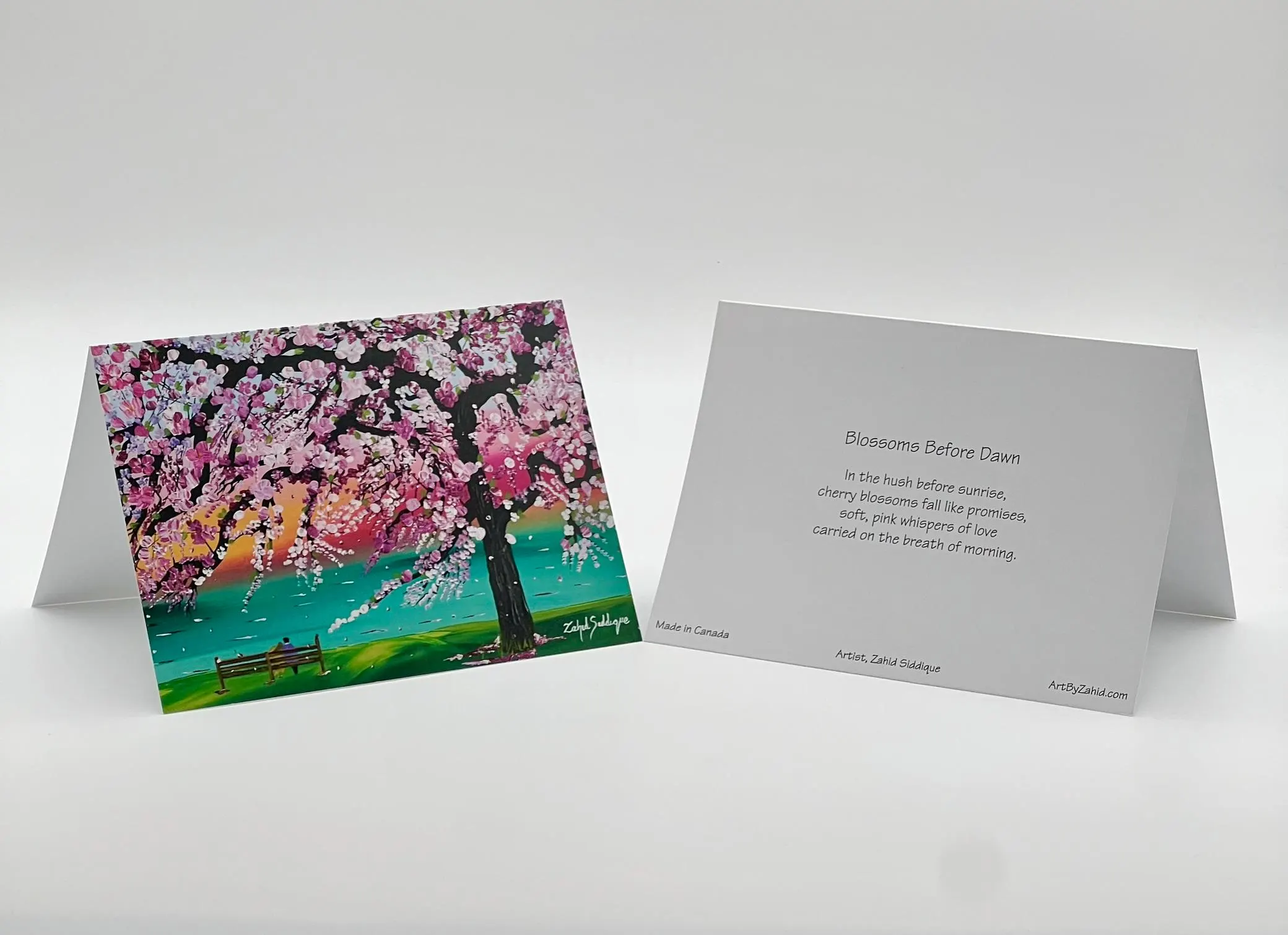 SET (Pack) of 6 different GREETING CARDS Printed from Original Acrylic Paintings, Hand-Painted Moments – Now on Cards. Blank Inside,5"X7" - image 3