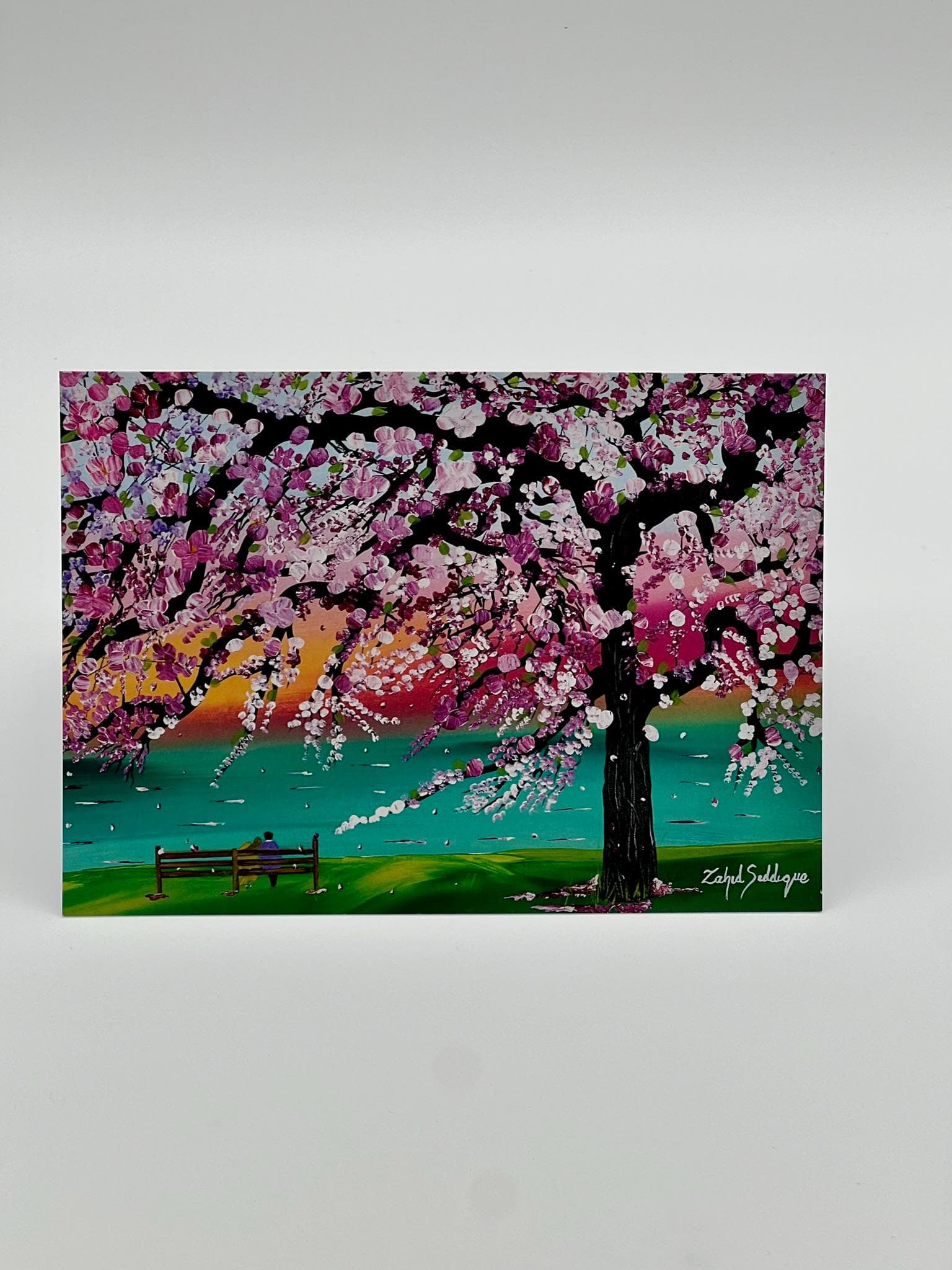 SET (Pack) of 6 different GREETING CARDS Printed from Original Acrylic Paintings, Hand-Painted Moments – Now on Cards. Blank Inside,5"X7" - image 2