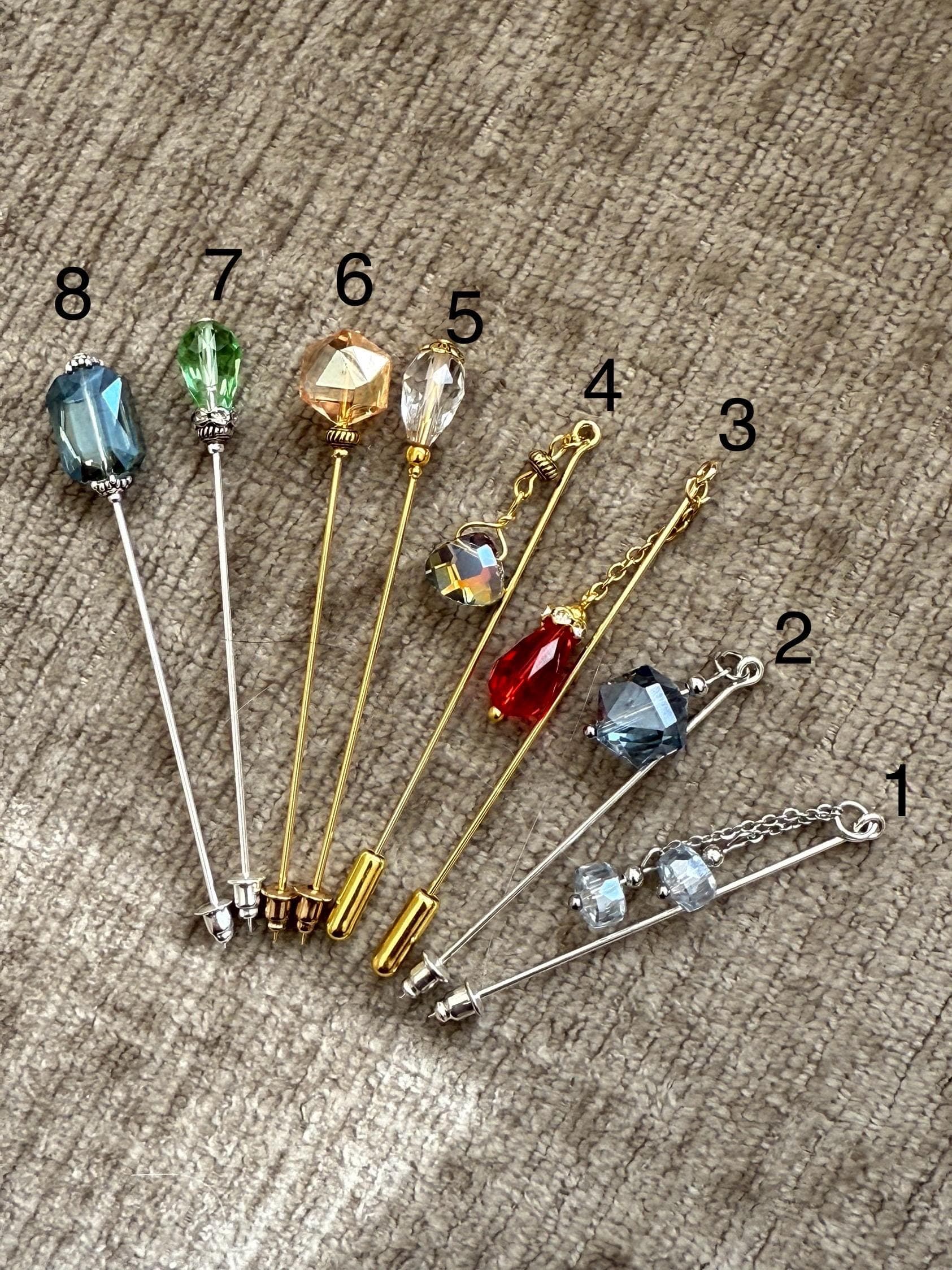 Hijab pin gems - image 4