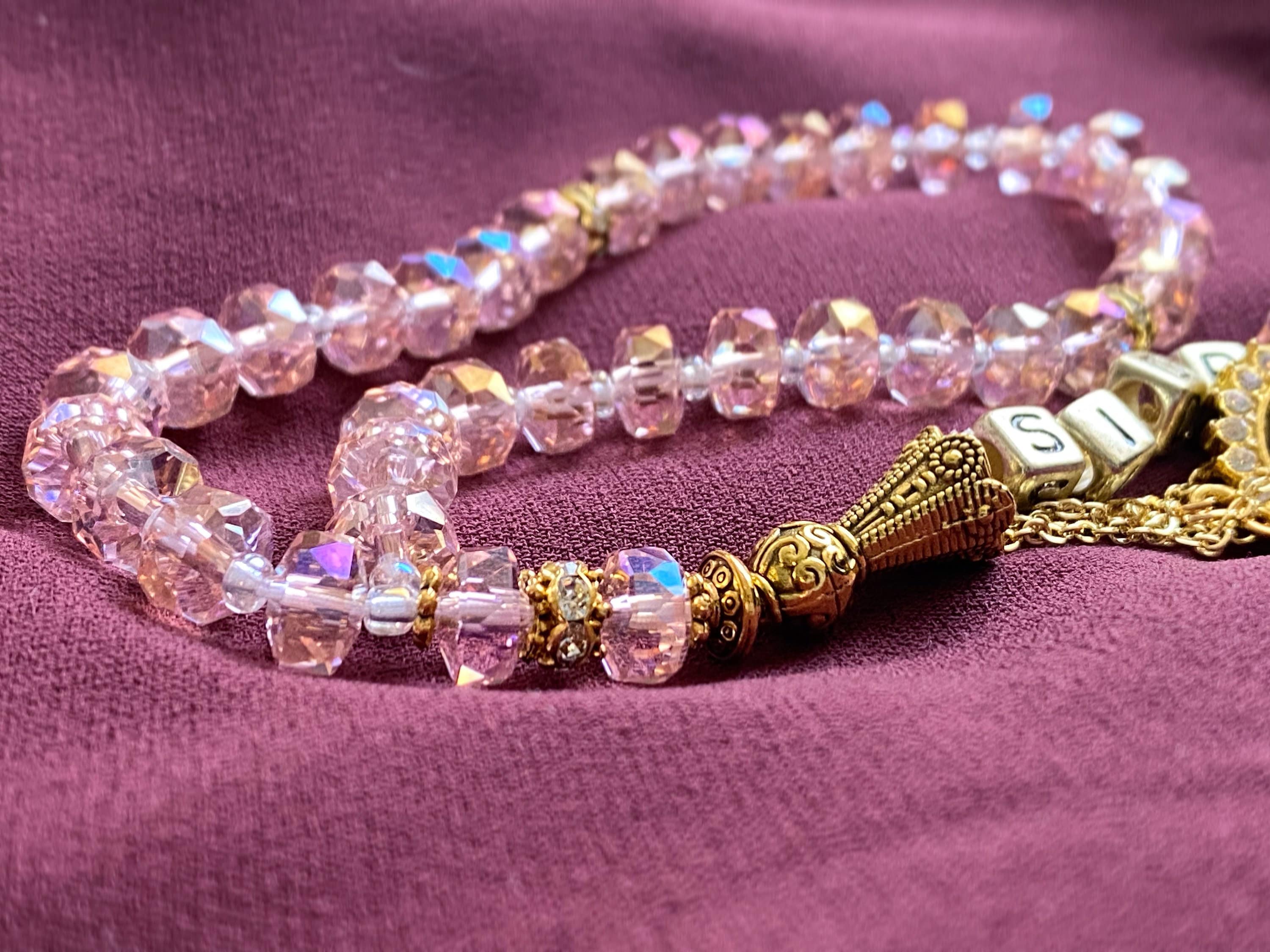 Crystal glass cut tasbih. - image 5