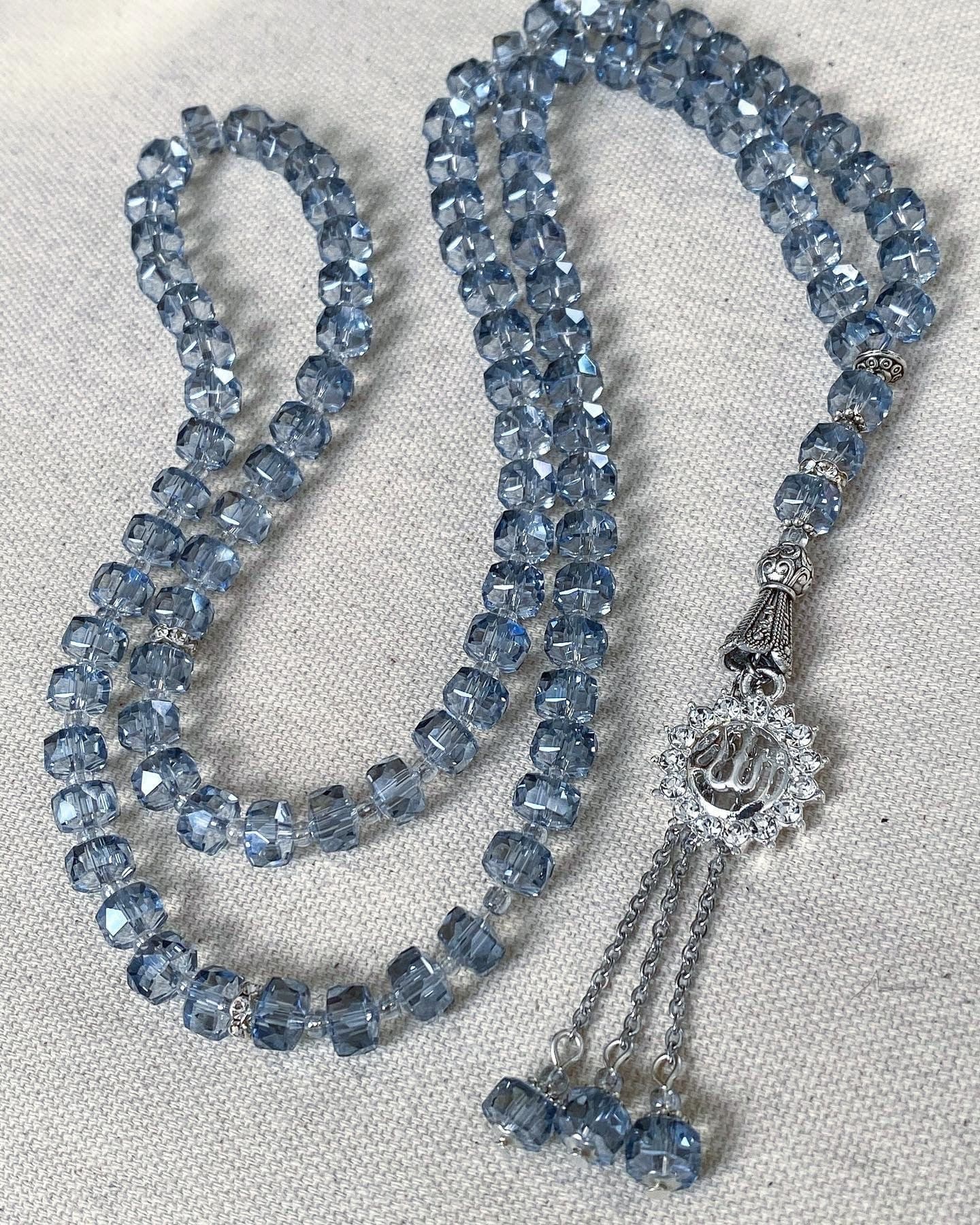 Crystal glass cut tasbih. - image 4