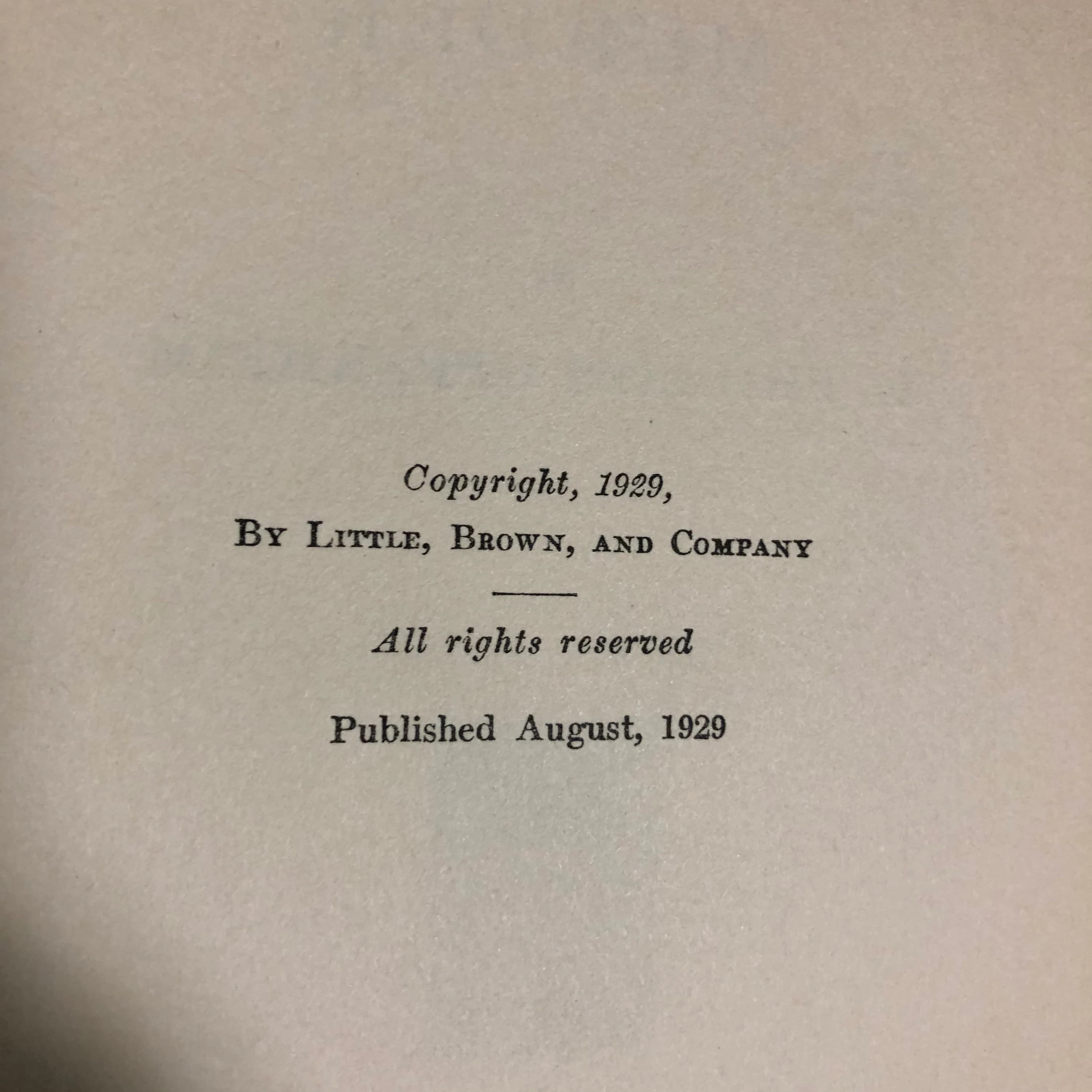 1929 "The Glenlitten Murder" by Phillip Openheim, First Edition, Pub. by Little Brown - image 4