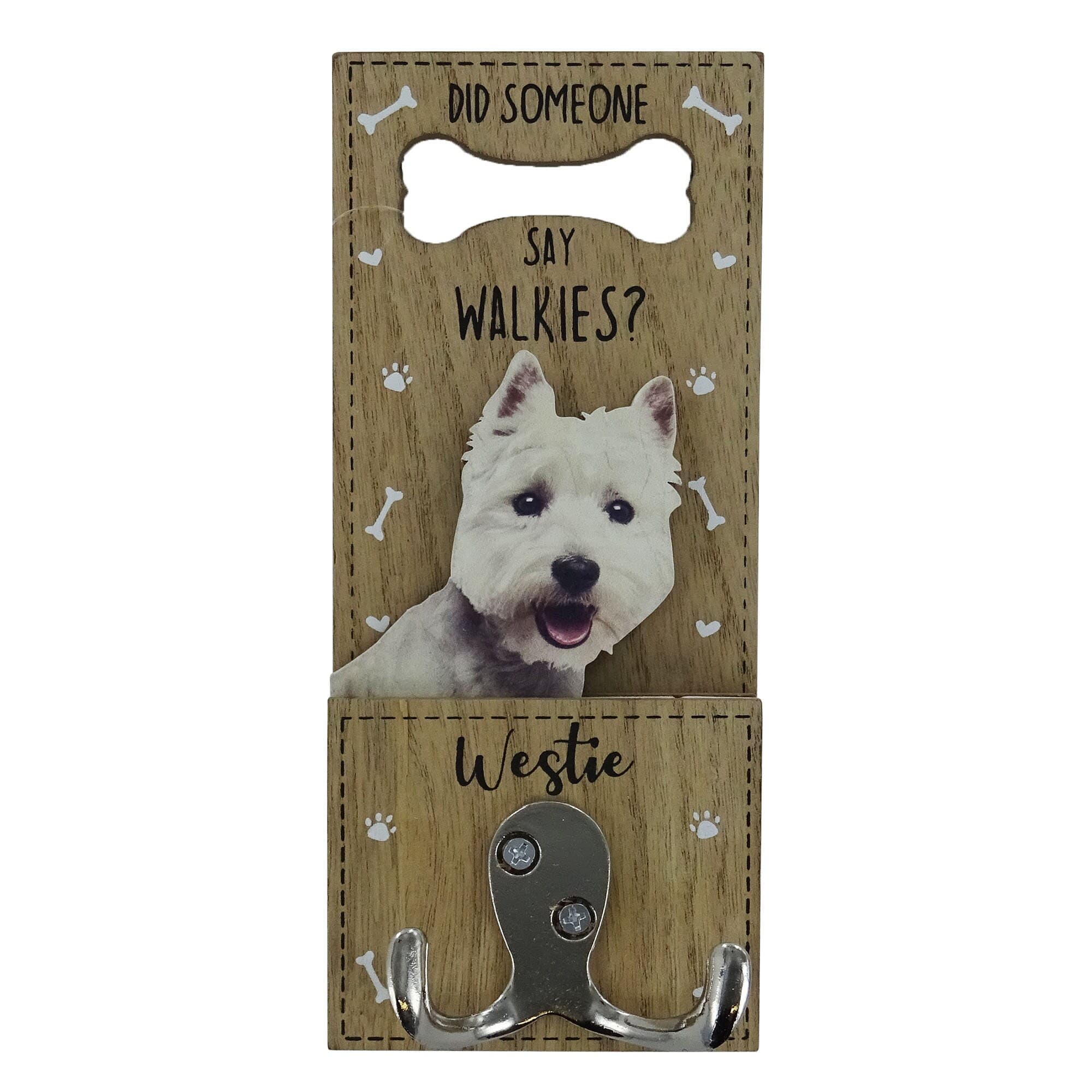 Dog Breed Lead Hook, Wall Mounted Leash Hanger with Twin Hooks - image 5