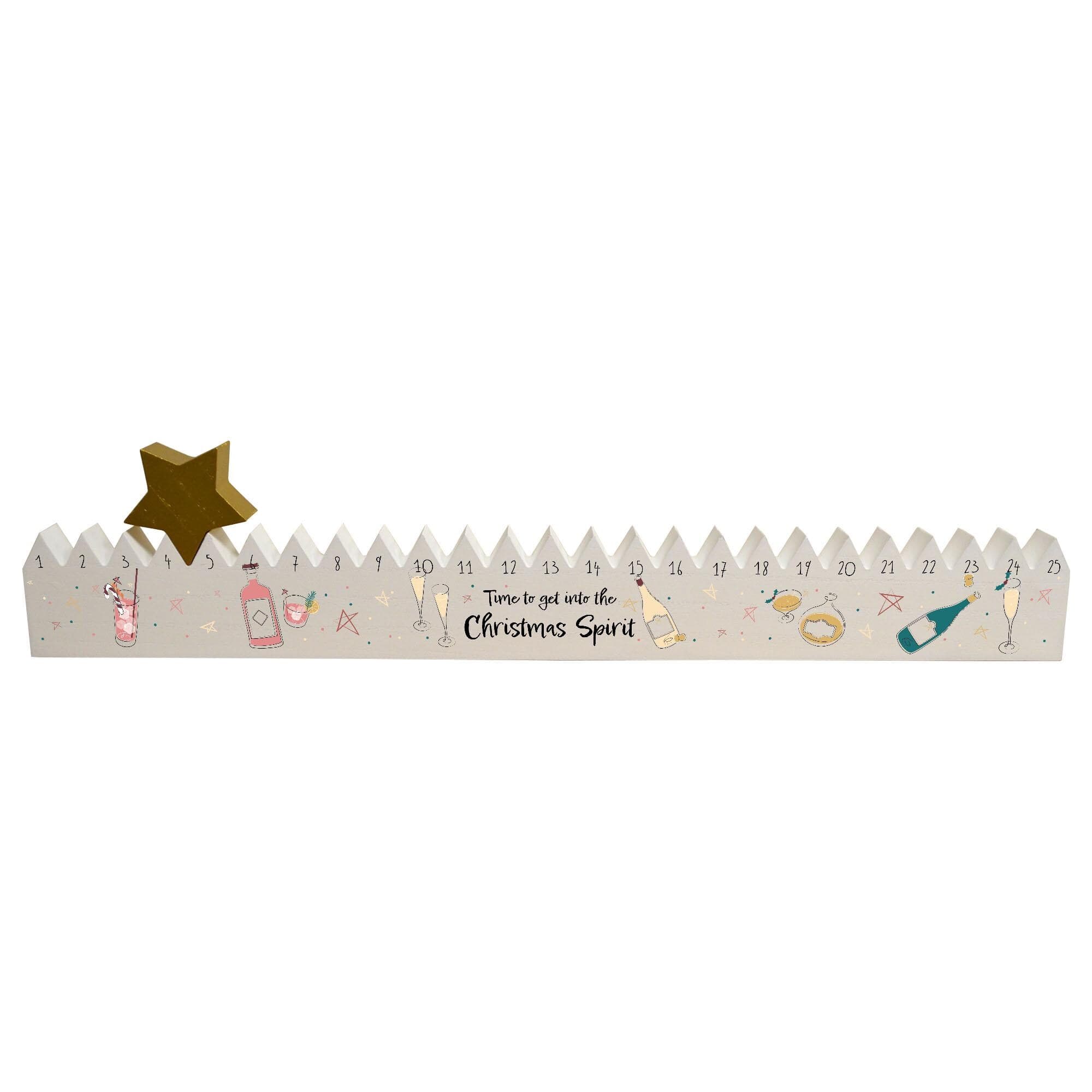 Christmas Spirit Advent Calendar, Interactive Moving Star Countdown - image 3