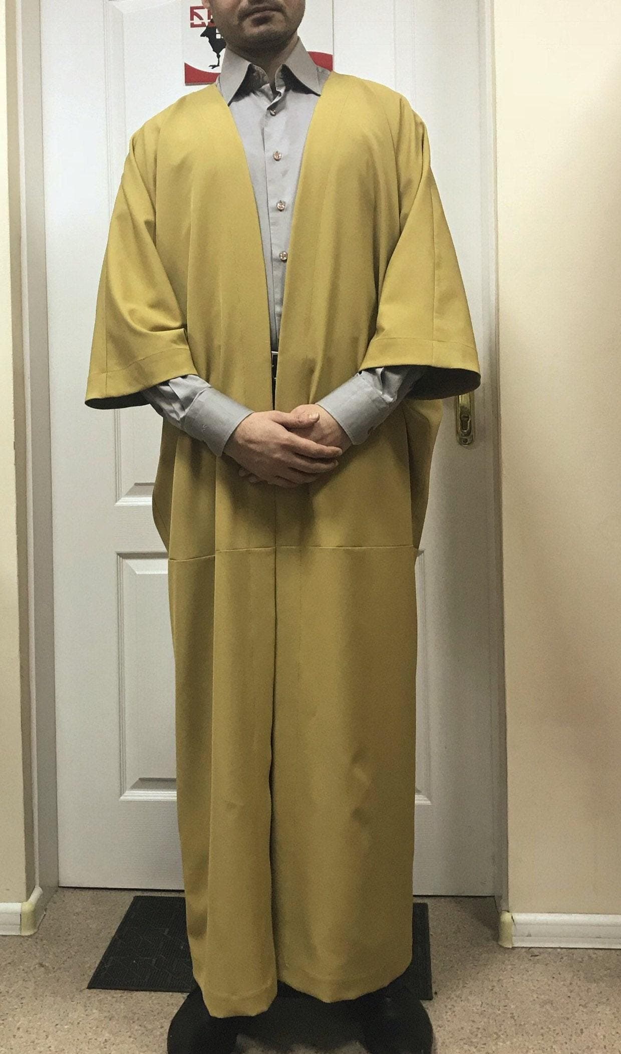Men cloak coat , islamic men clothing, ritual cape - image 3