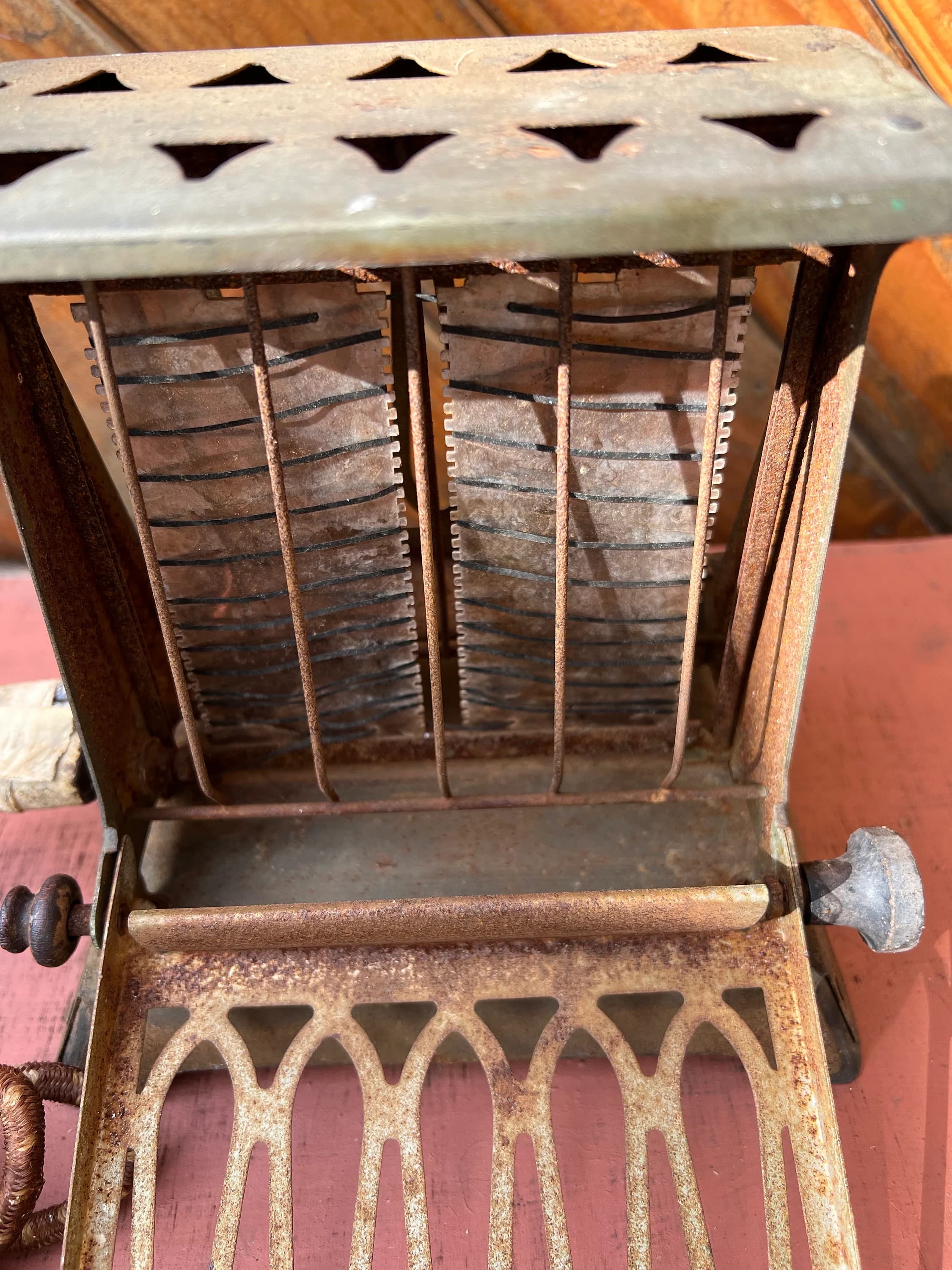 Vintage Chrome Westinghouse Turnover Toaster, Antique Toaster - image 3