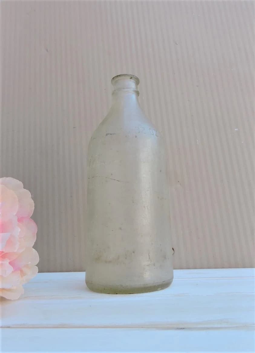 Vintage Glass Bottle 32 Oz Vintage Glass Bottle