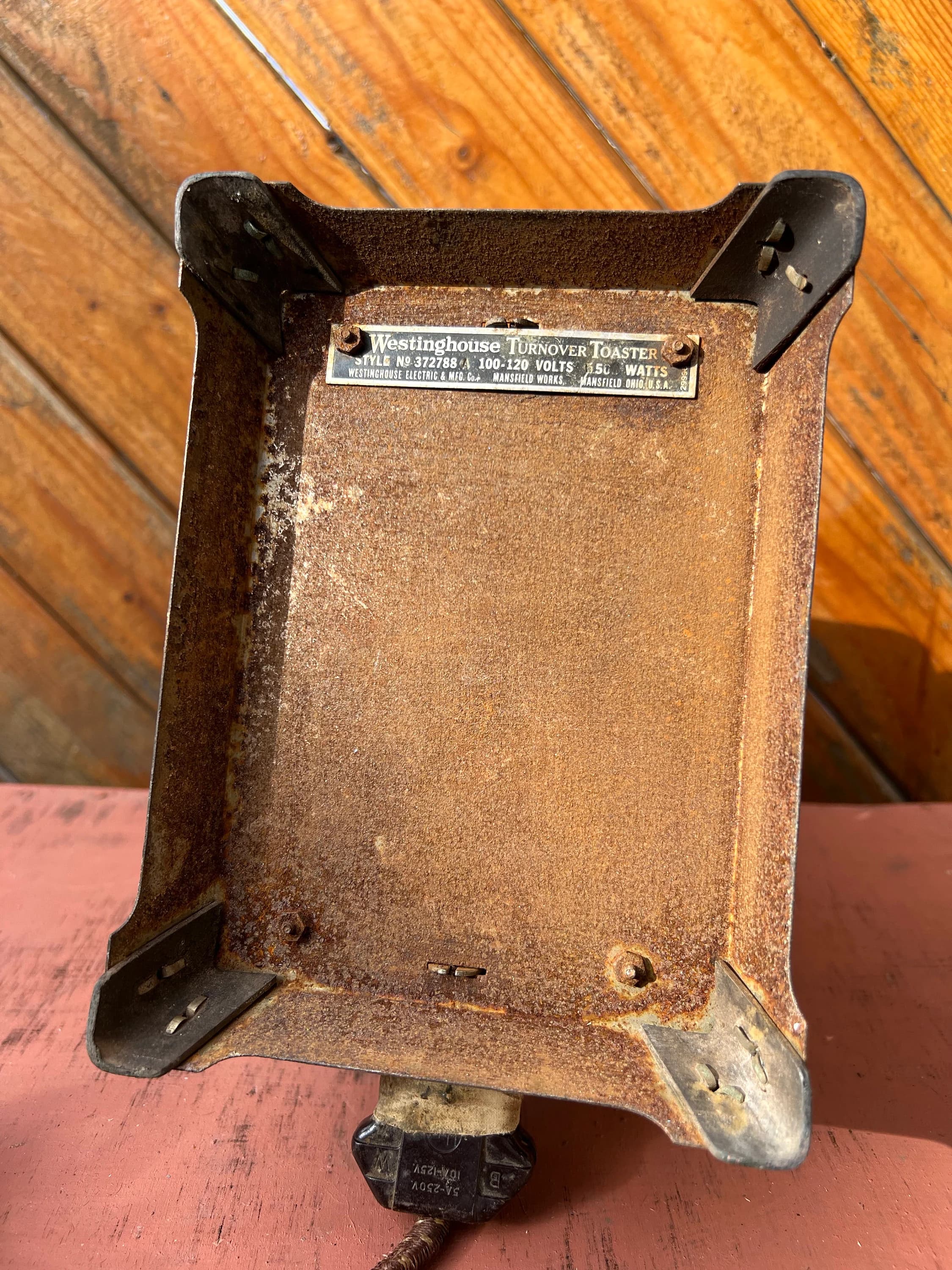 Vintage Chrome Westinghouse Turnover Toaster, Antique Toaster - image 5