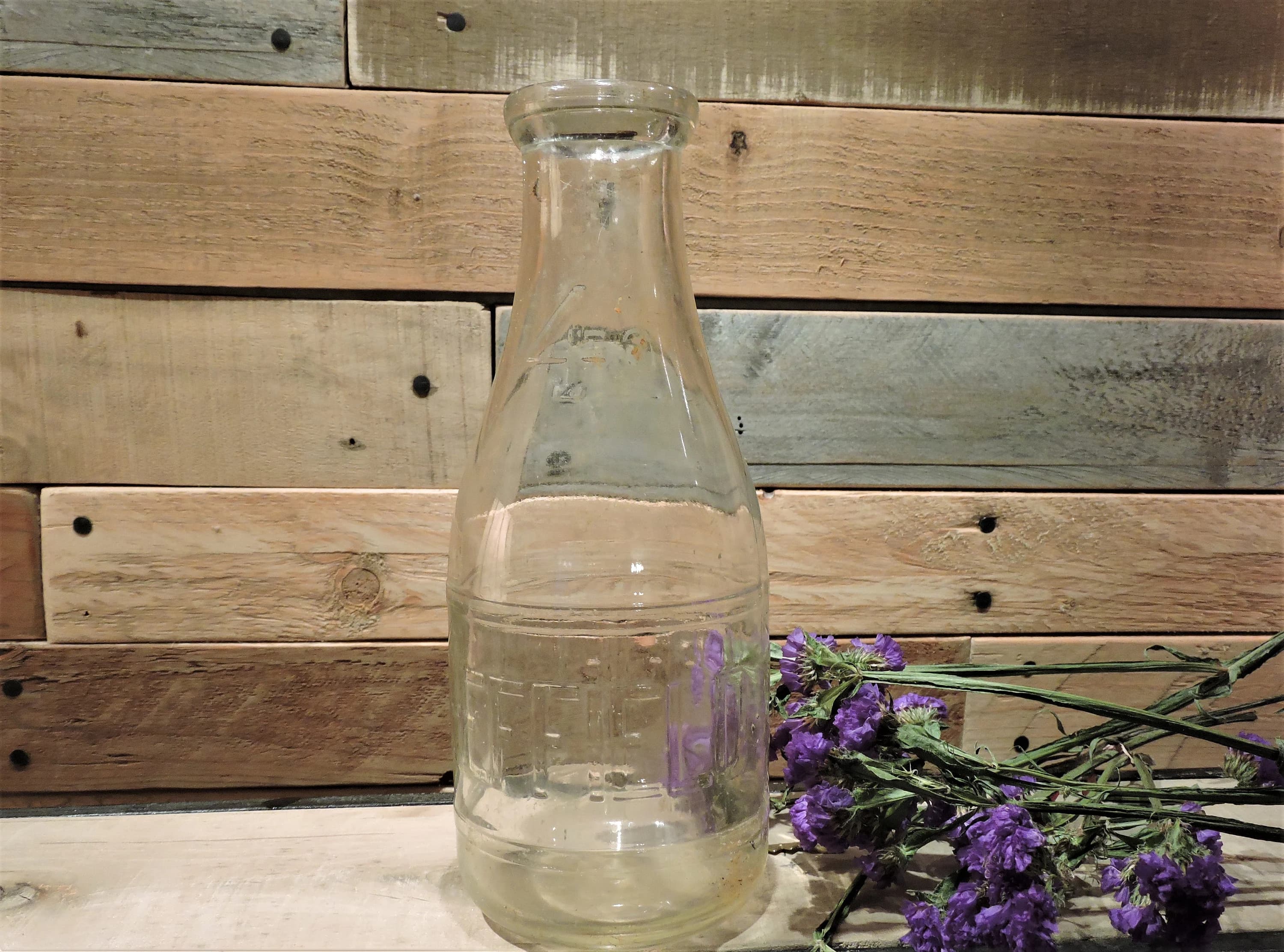Sheffield Farm, Sheffield Milk Bottle, Milk Bottle, Farm Bottle, Country Chic Vase