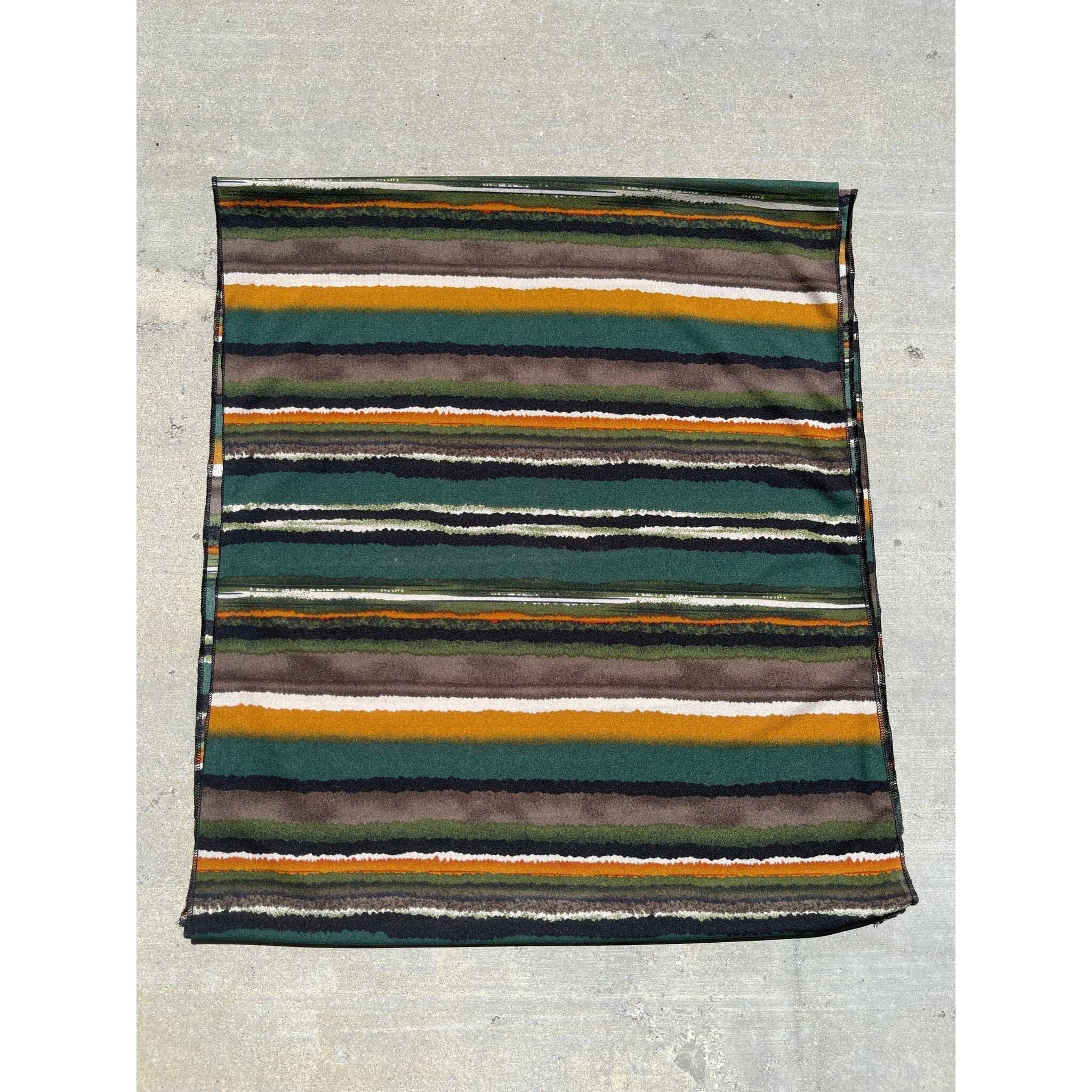 Striped Delight Headwrap - Green/Neutral Blend - image 5