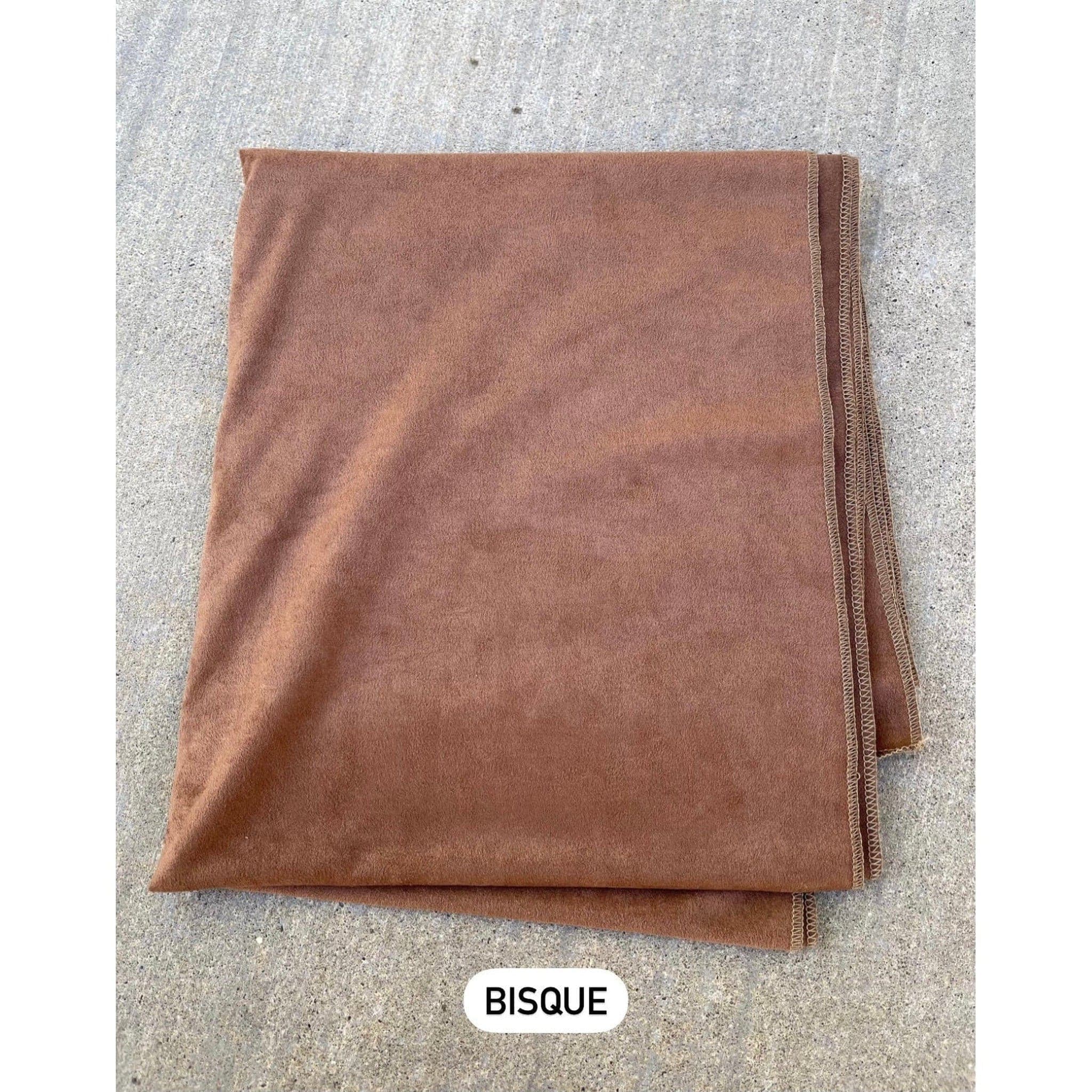 Faux Suede Stretchy Head Wraps - Neutrals - image 4