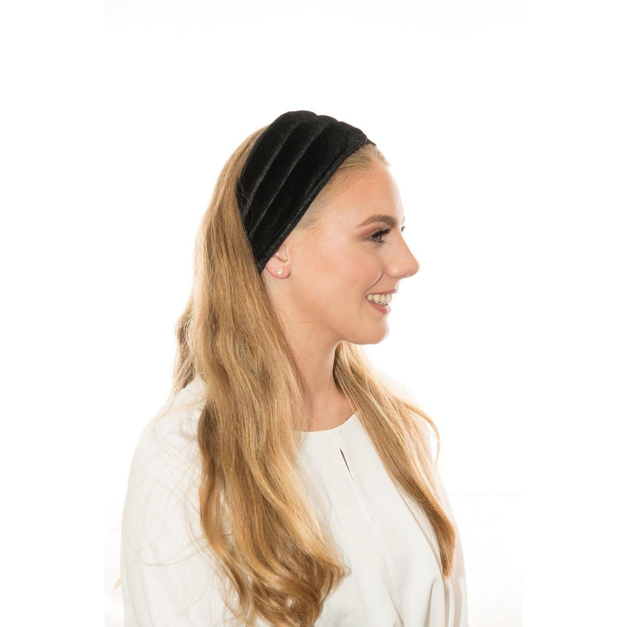 Adjustable Volume Velvet Headband, Non-Slip, Accessory For Hair Covers, Head Wraps, Tichel Scarf, Sinar, Headwear, Hijab, Turban Chemo Hat - image 3
