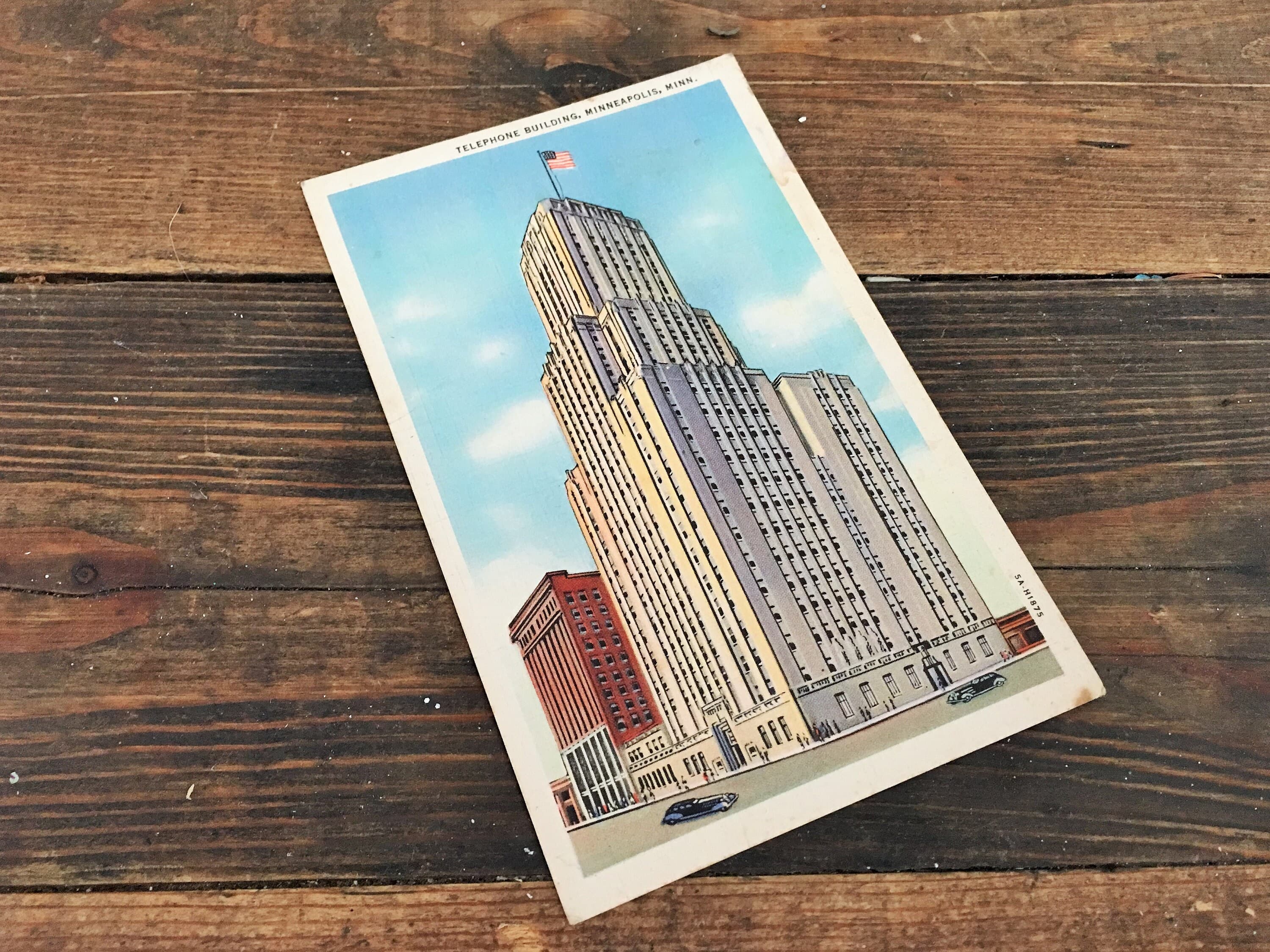 Pair of 1950's Minnesota Themed Vintage Postcards/Vintage Postcards/ Minneapolis Postcards - image 3