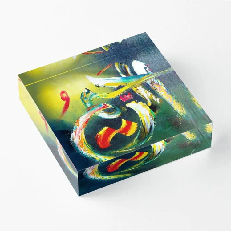 Al Rahim 'The Most Merciful' One of the 99 names of Allah Arabic calligraphy - Home Decor Hajj Umrah Eid Gifts Ramadan Islamic Acrylic Block - image 5
