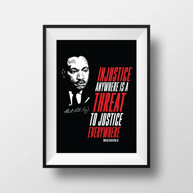 MLK - Martin Luther King Quotes, The Most Powerful MLK Jr. Quotes, Black History - Black Lives Matter BLM Empowering, Inspirational Posters - image 4