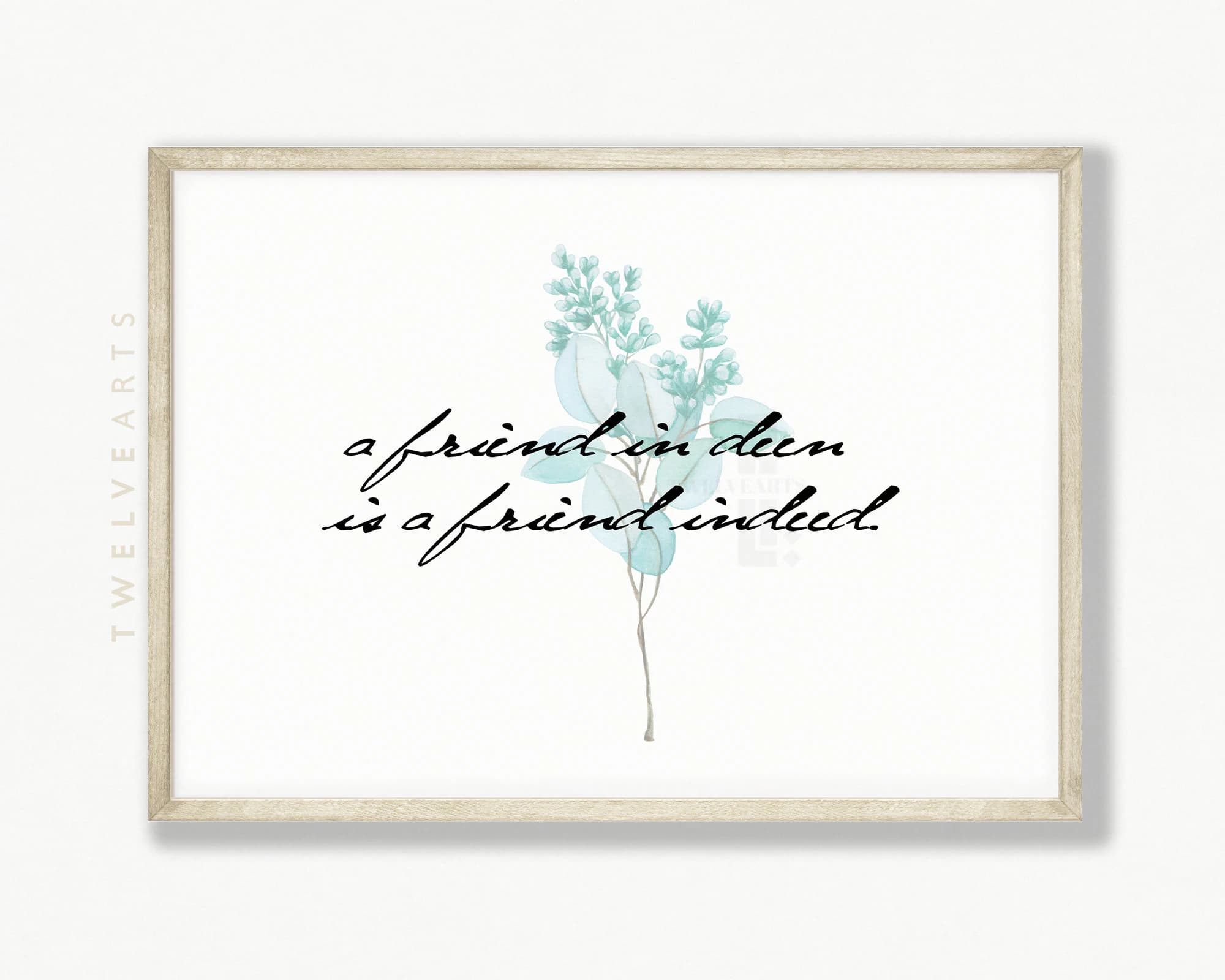 Friendship, Friends Islam, Beste Freundin, Islamische Wandbilder, Islam Poster, Muslim Decor, Islamic Wallart, Islamic Quotes
