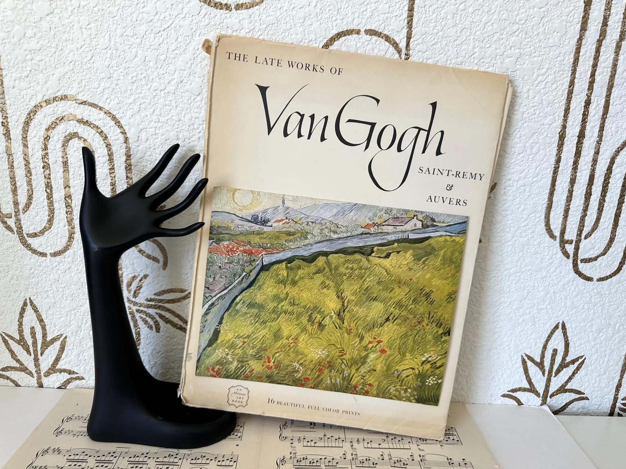 Art Book, Van Gogh Art Prints, Late Works Portfolio,” Abrams, Portfolio Edition, 1957