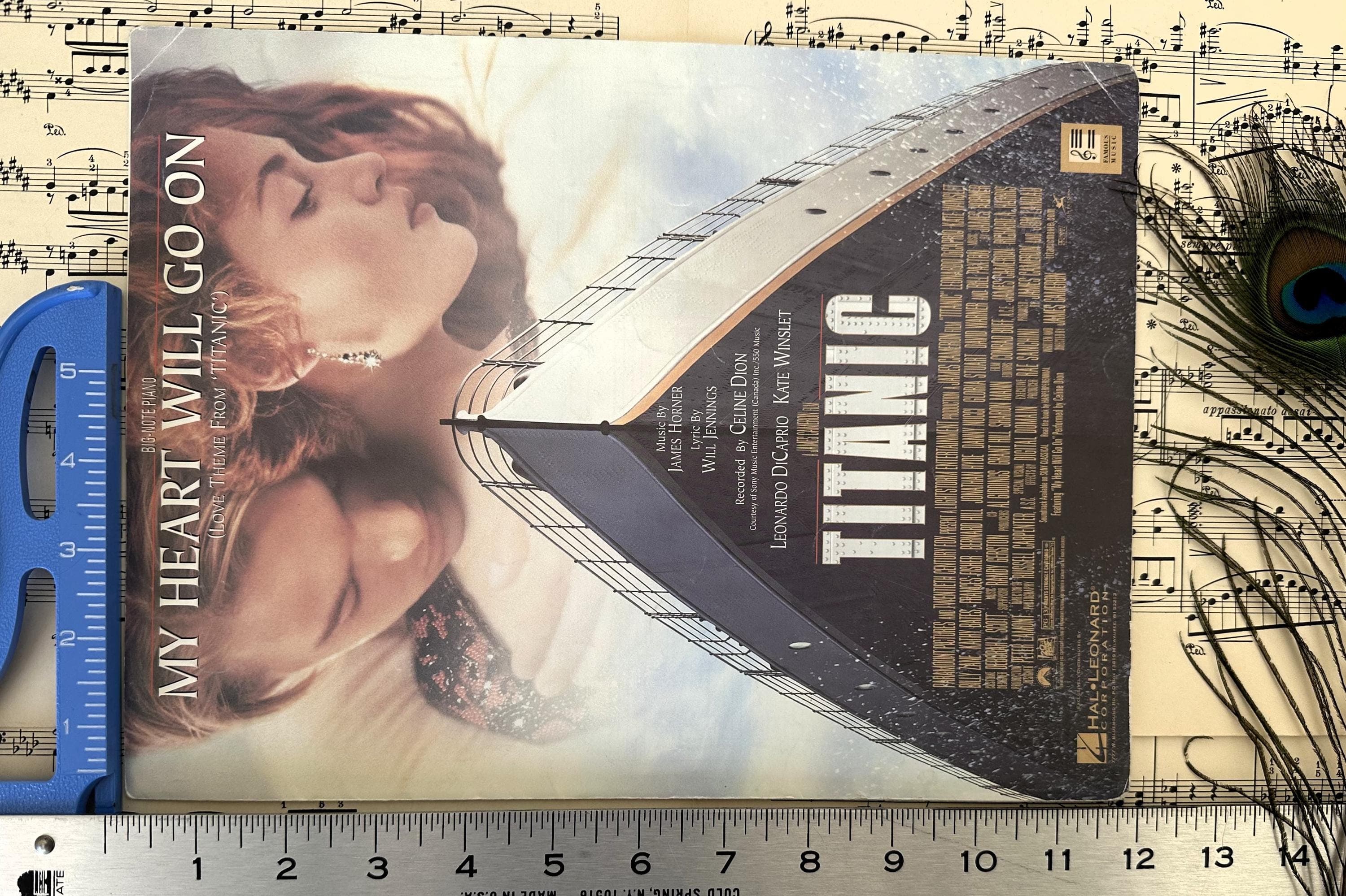 Vintage Sheet Music, “My Heart Will Go On,” 1997 Love Theme From “Titanic” - image 3