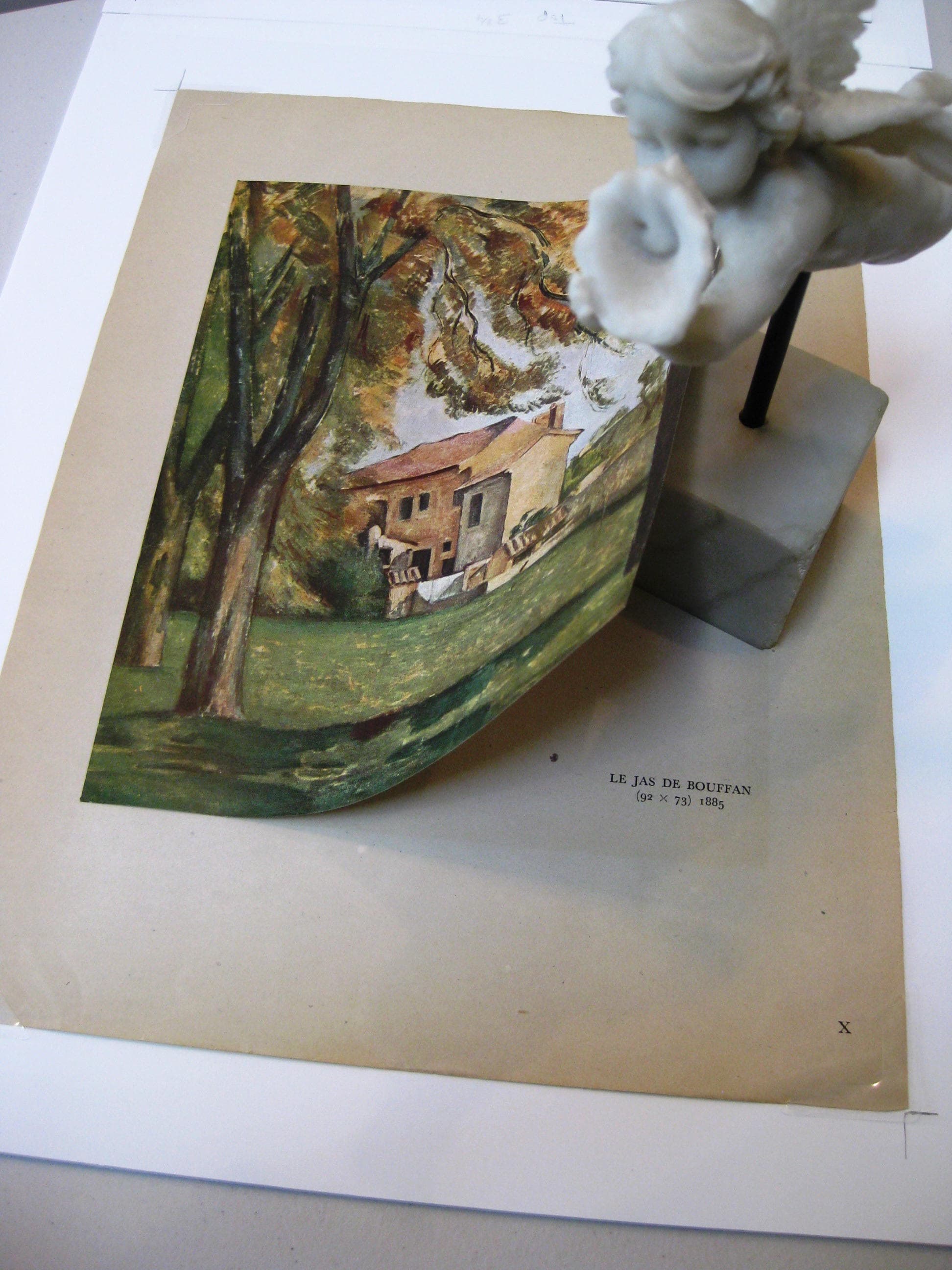 Paul Cezanne 'Le Jas de Bouffan' Vintage Art Print, Double Matted 14x18 - image 5