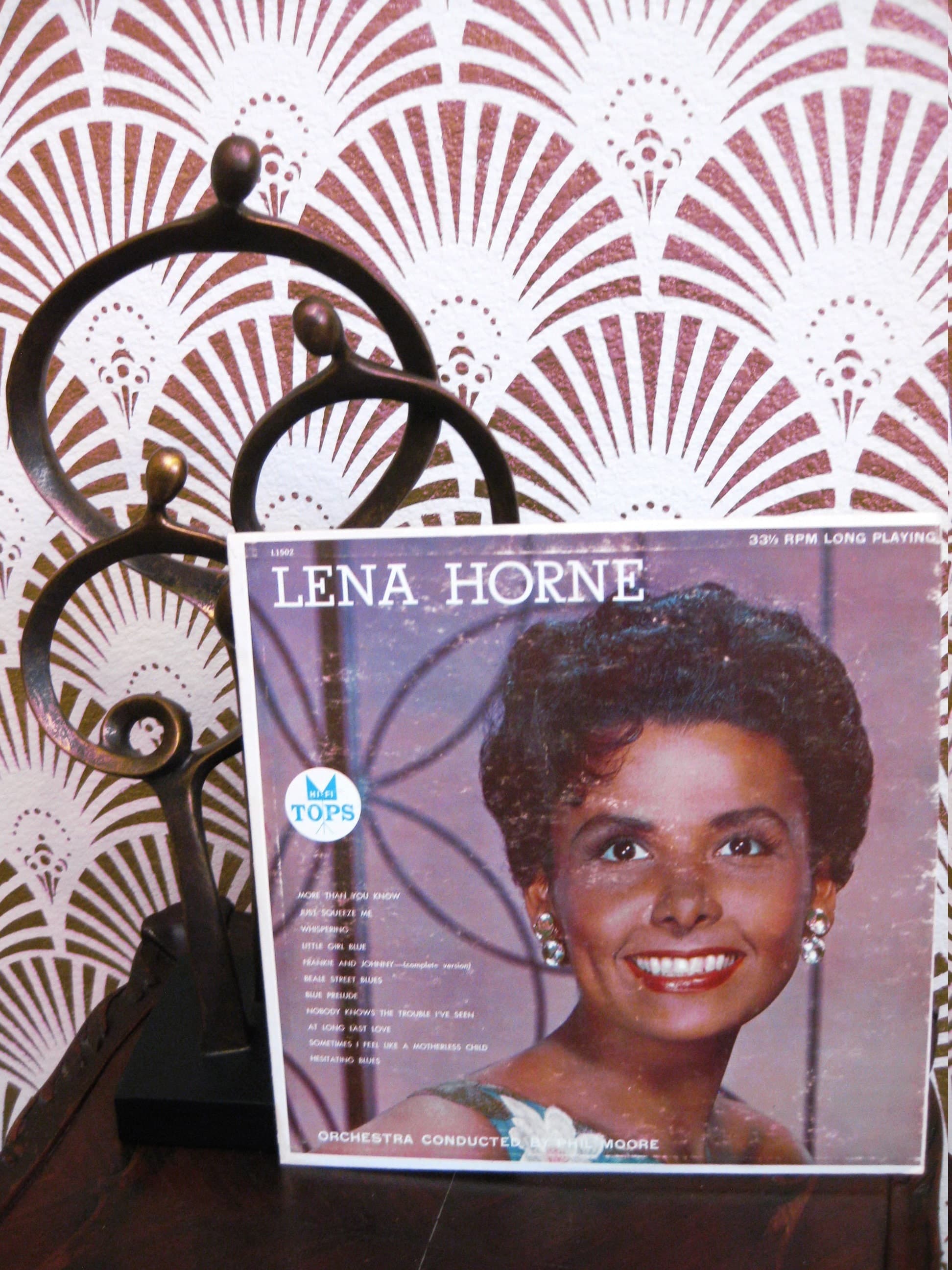 Lena Horne Vintage Vinyl Record Album, 1958 HiFi Tops - image 5