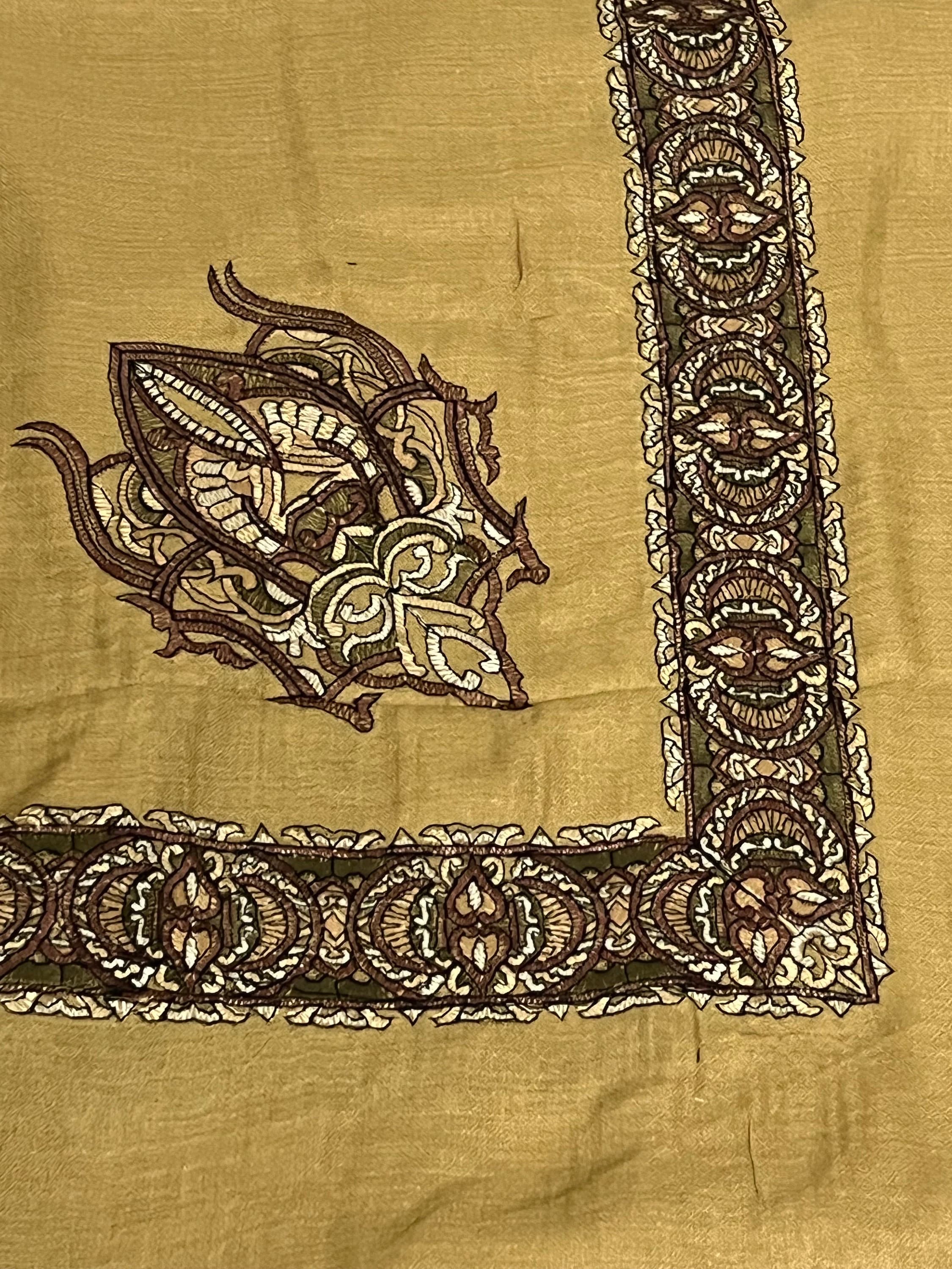 Omani Masar saudi Scarf Shawl Embroidery Dubai Arabian Ramadan Islamic Eid Prayer desert Bedouin shemagh women Ch3 - image 3