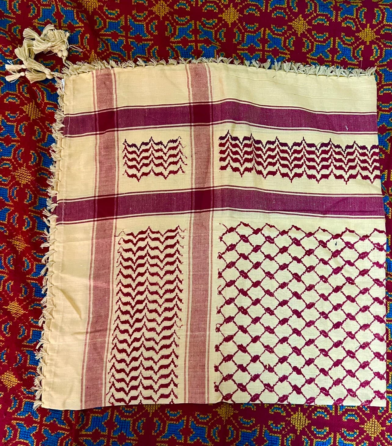 Umrah Bedouin Tassel Muslim Winter Scarve Scarf Shawl Arabian Islamic Men shemagh Head Turban Arafat Army keffiyeh palestine B11