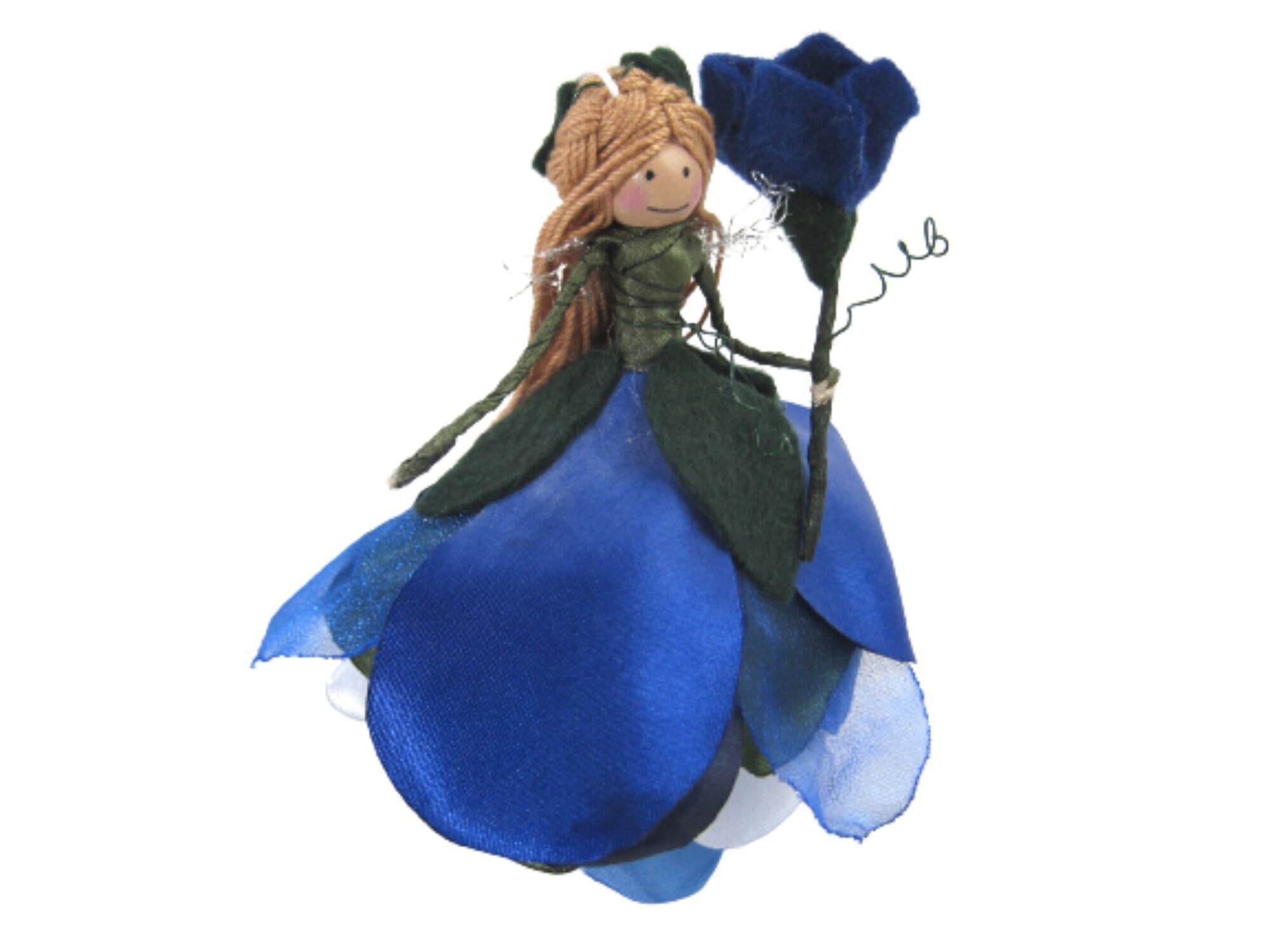 Morning Glory Flower Fairy Ornament, Summer Decoration, Gifts for Gardeners - Plant Lovers - Nurseries - Baby Showers - Birthdays - Girls - image 3