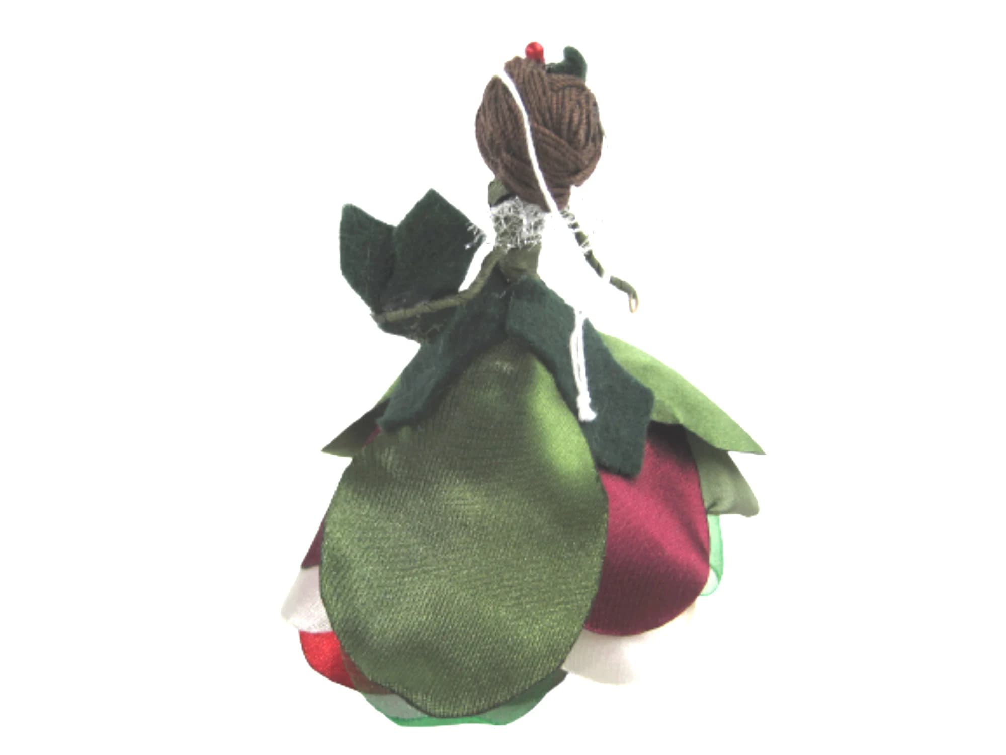 Christmas Holly Fairy Ornament, Festive Holiday Decor, Gifts for Winter Flower Lovers - Fairy Enthusiasts - Girls - Birthdays - Plant Lovers - image 4