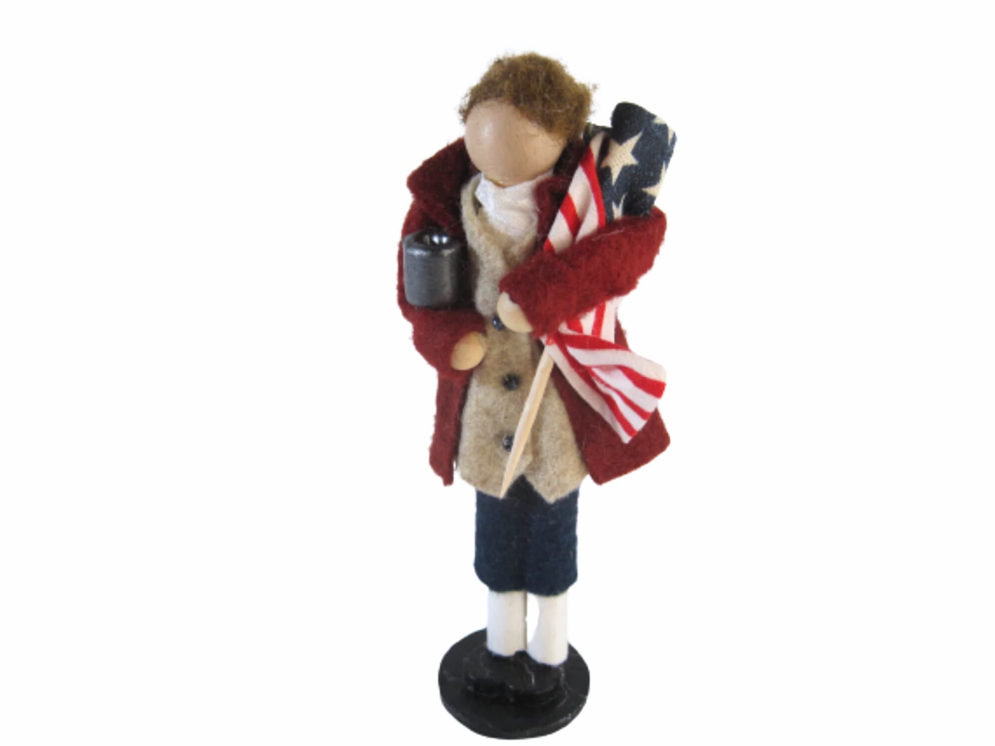 Samuel Adams Wooden Ornament, American History Figures, Historical Ornament, Gifts for Historians - Fourth of July - Independence Day - 1776 - image 5