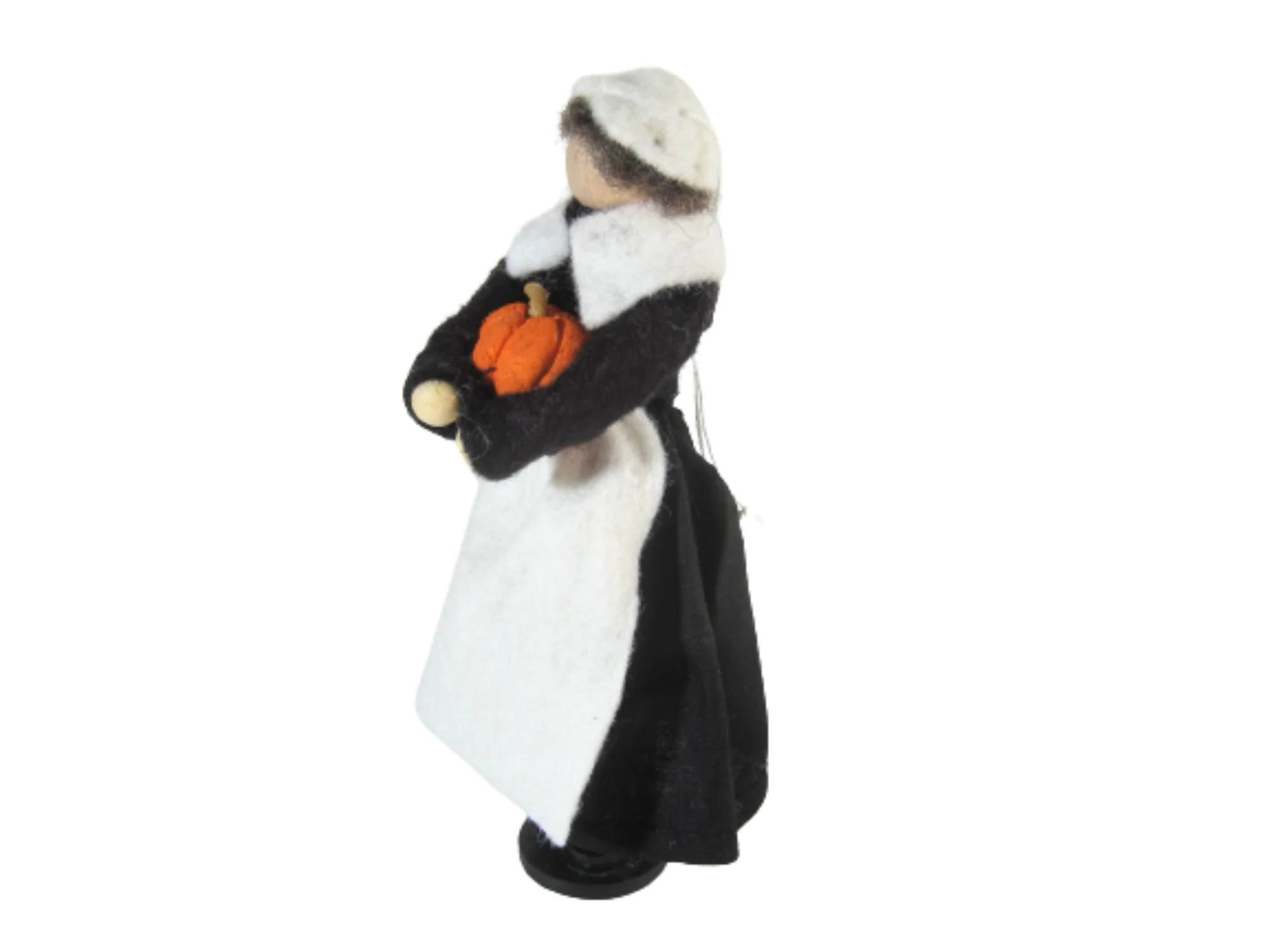 Pilgrim Woman Wooden Ornament, Thanksgiving Decor, Autumn/Seasonal Decor, Thanksgiving Gift, Colonial Mayflower, Massachusetts Bay Colony - image 2