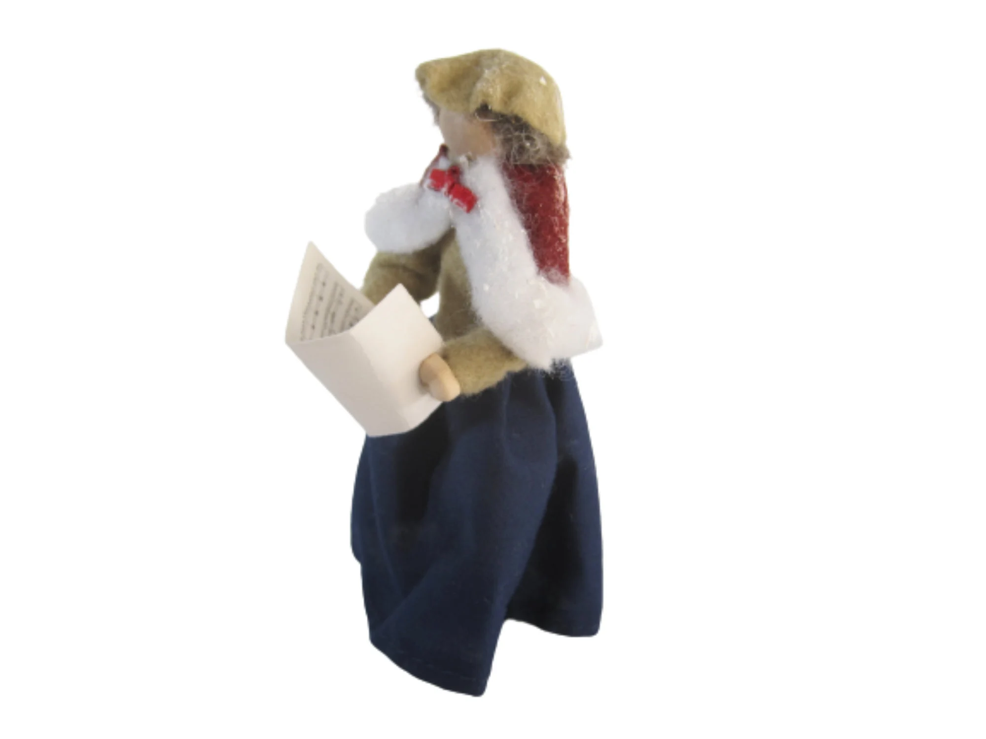 Christmas Carolers Wooden Ornaments, Caroler, Seasonal Decorations, Gifts for Stockings - Ornament Exchange - Tree Trimming