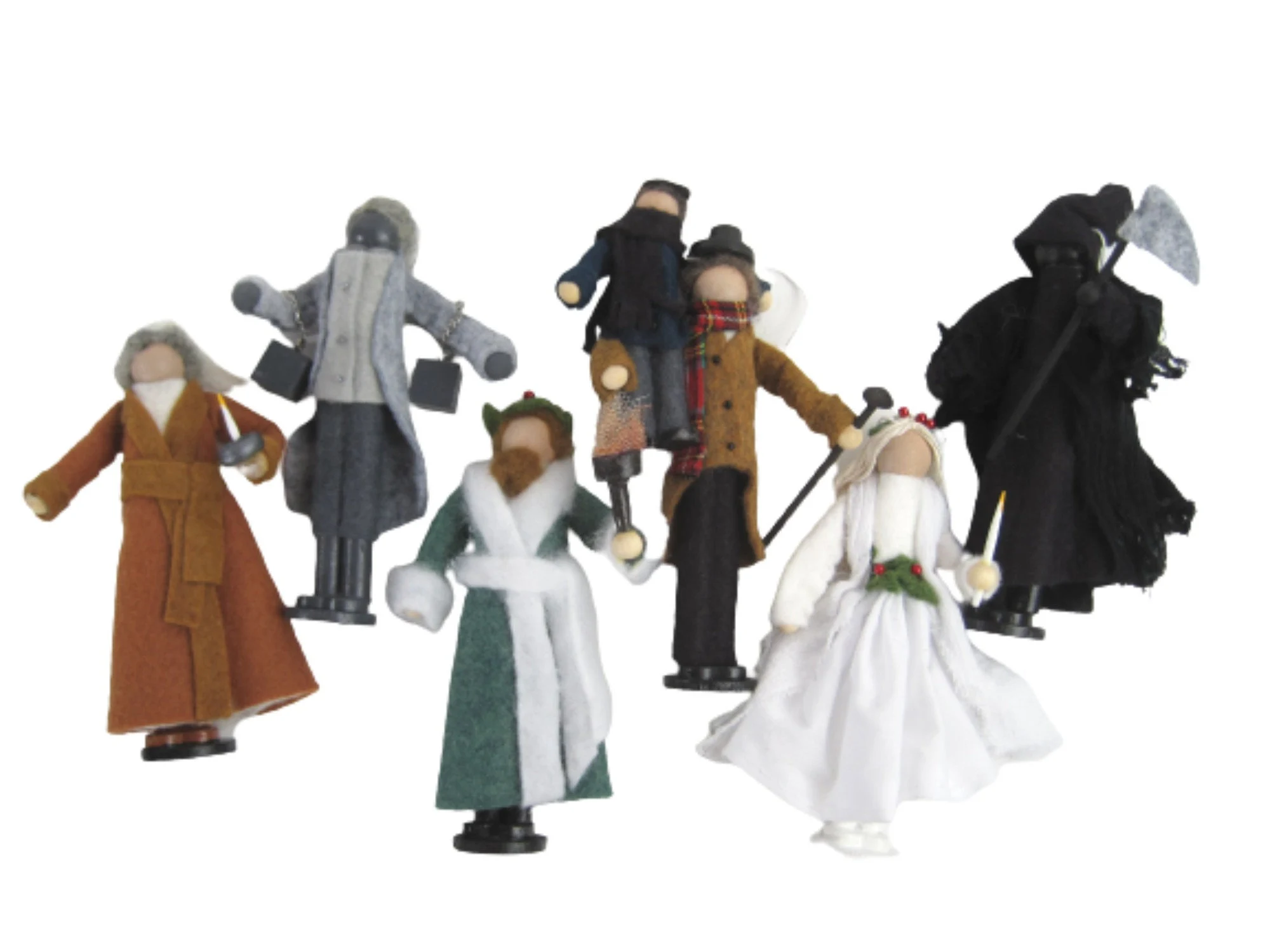 Ghost of Christmas Present Ornament, Christmas Carol Ornaments, Charles Dickens A Christmas Carol, Scrooge Decoration, Literary Christmas - image 4
