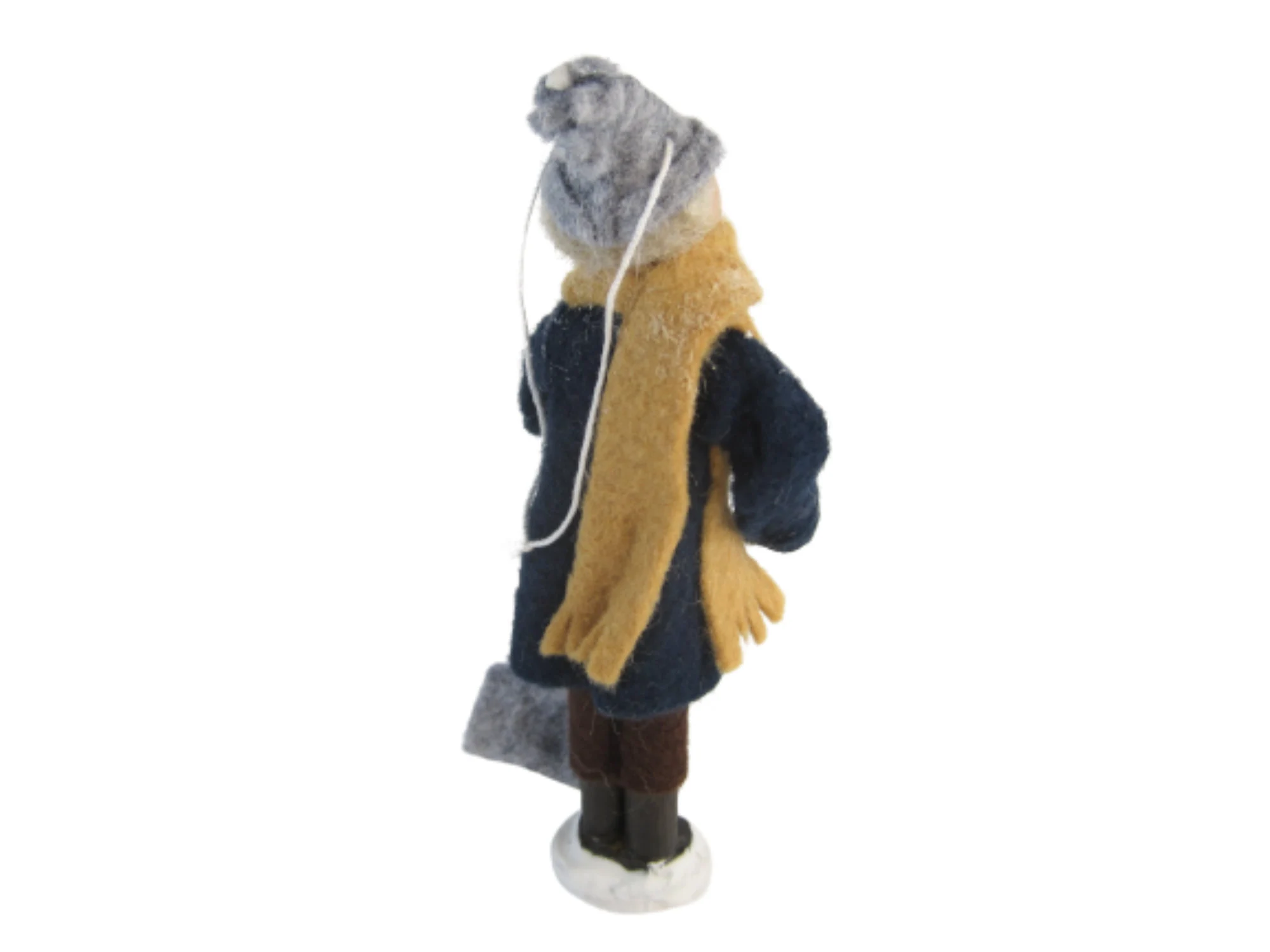 Snow Shoveler Boy Wooden Ornaments, Winter Decorations, Snow Shovels, Gifts for Winter - Stocking Stuffers - Christmas - Winter - image 5