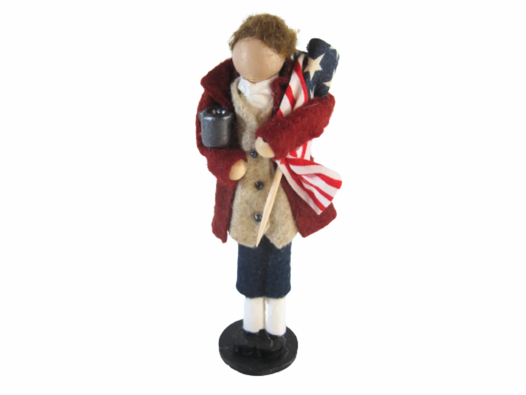 Samuel Adams Wooden Ornament, American History Figures, Historical Ornament, Gifts for Historians - Fourth of July - Independence Day - 1776 - image 3