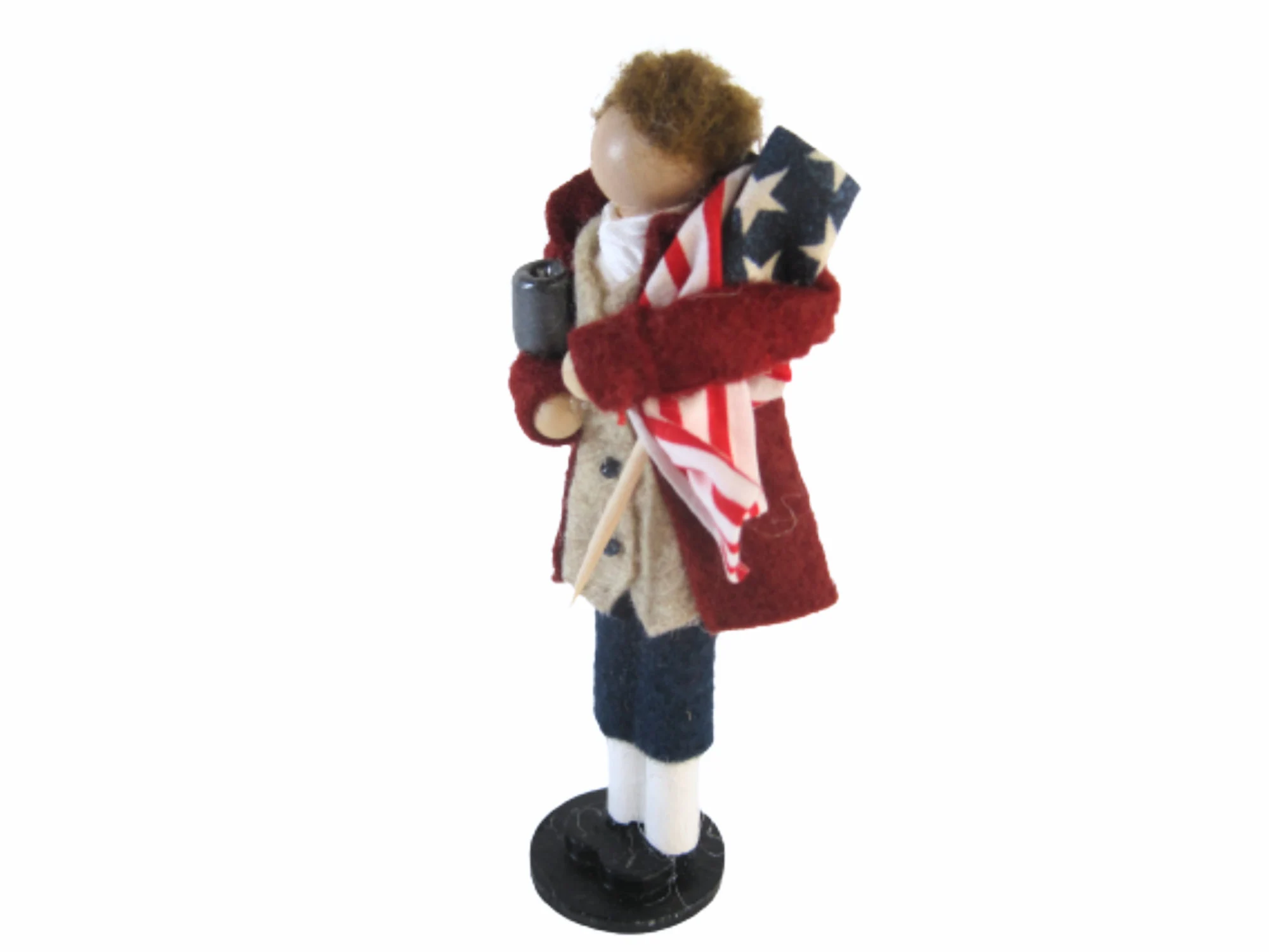 Samuel Adams Wooden Ornament, American History Figures, Historical Ornament, Gifts for Historians - Fourth of July - Independence Day - 1776 - image 2