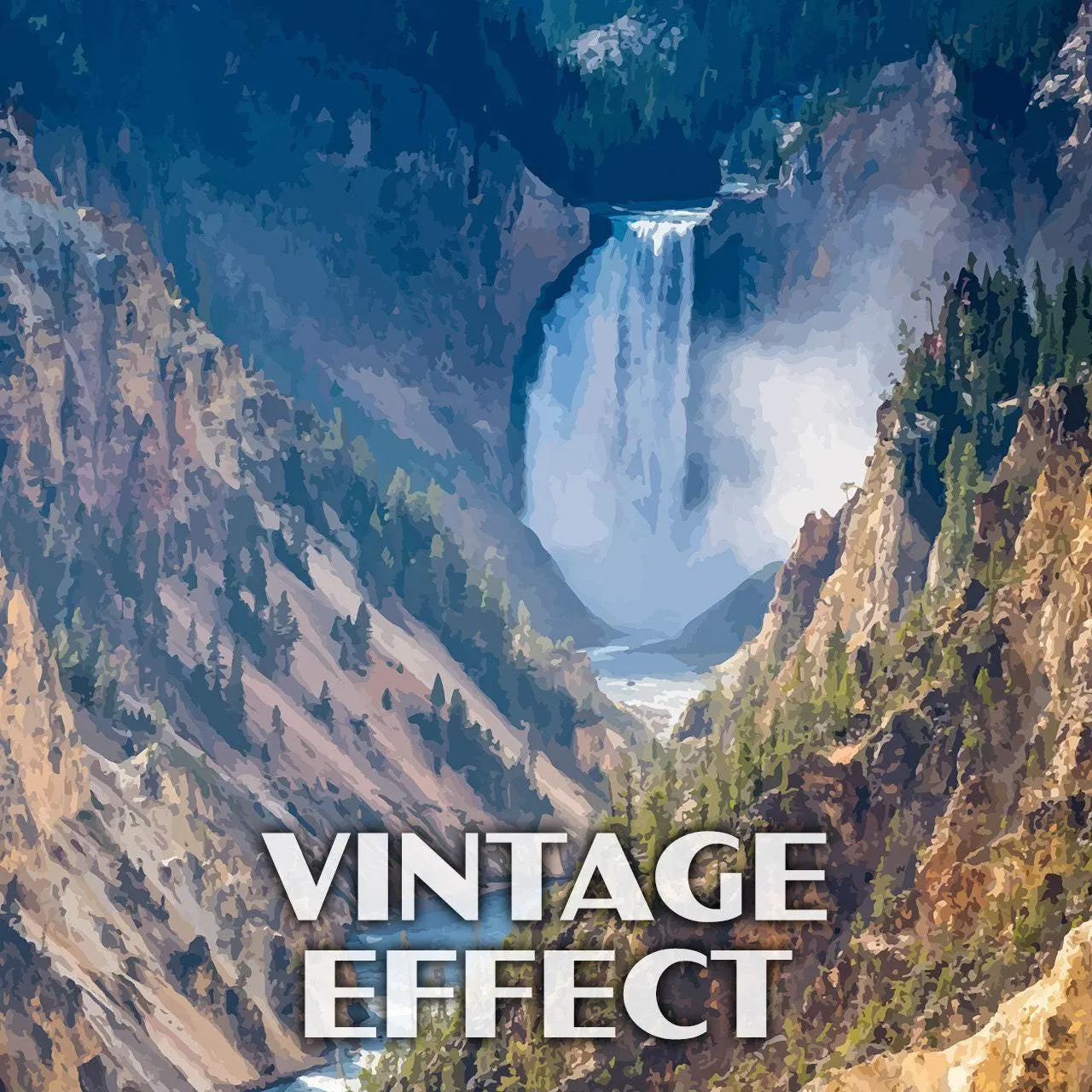 Yellowstone National Park Poster | Vintage WPA Style Travel Poster | 8" x 10" to 24" x 36" | Made in USA | Free Shipping - image 4