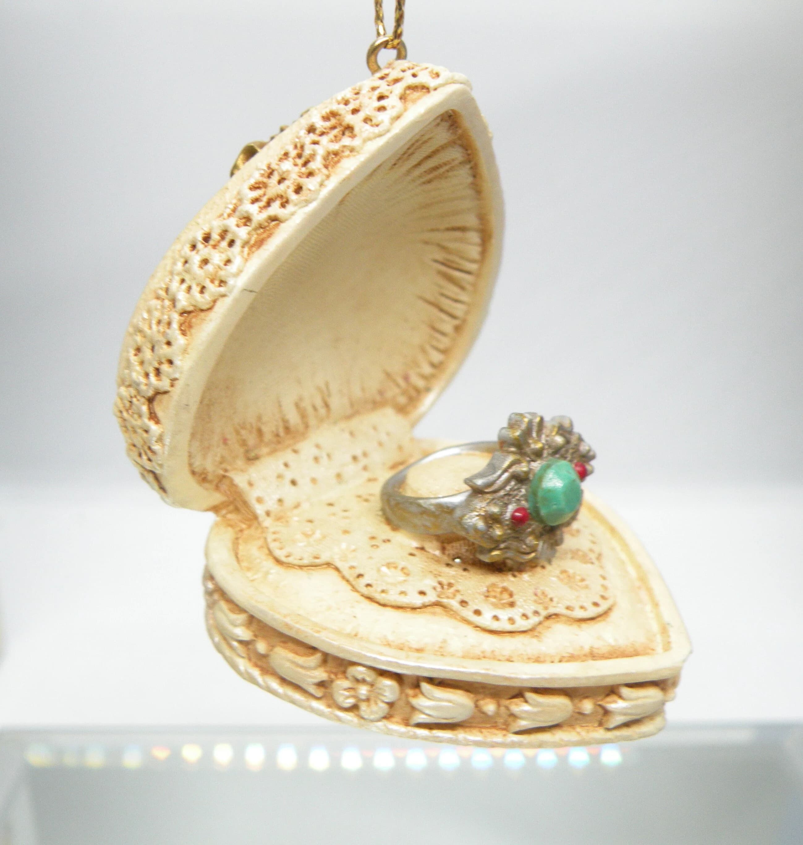 Vintage Unique Victorian Collectible Shoes Boots Gramophone Christmas Tree Ornament  - Your Pick - image 5