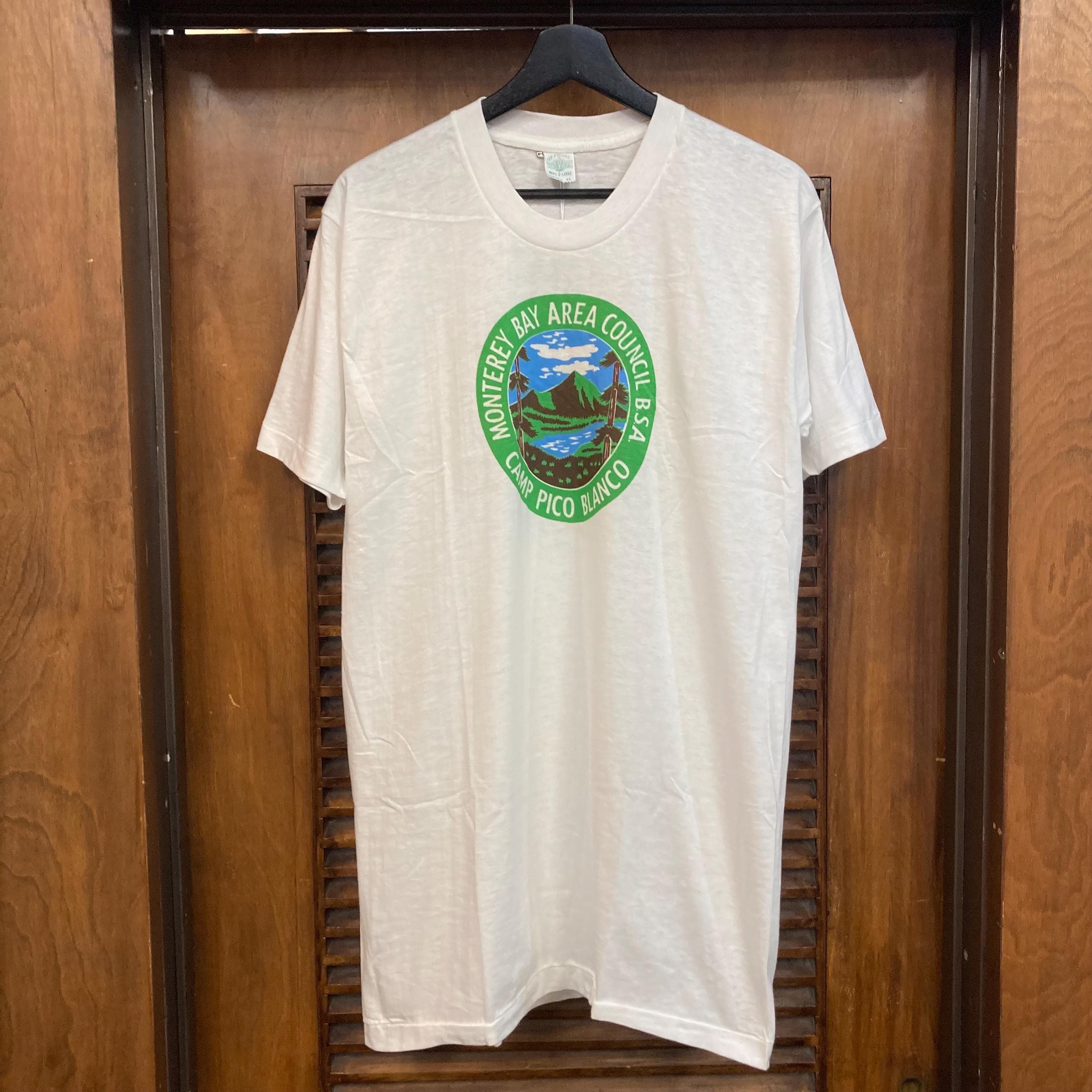 Vintage 1960’s -Deadstock- Boy Scout Camp Cotton T-Shirt, Size XL, BSA, 1960’s Shirt - image 3