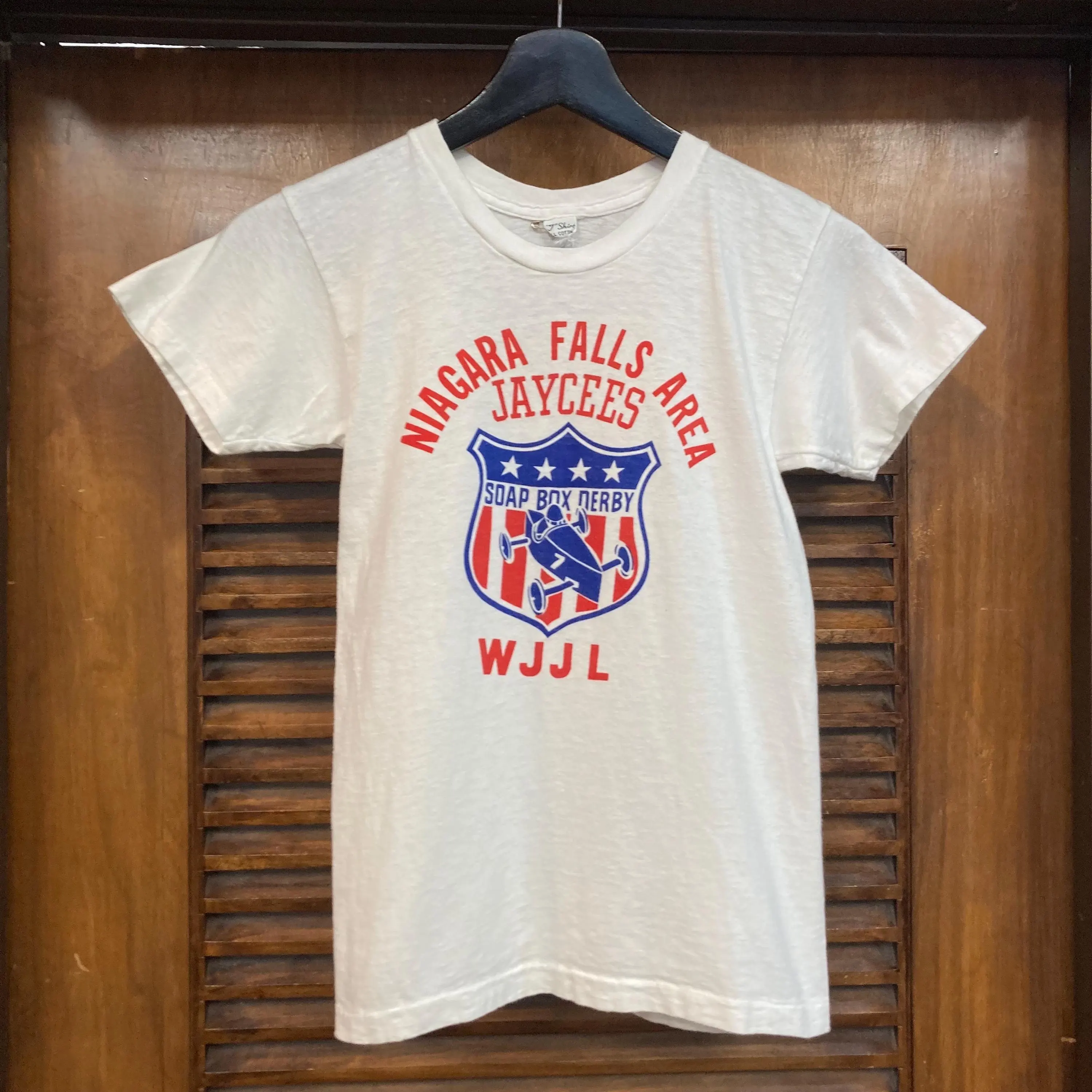 Vintage 1950’s Original Soap Box Derby Cotton T-Shirt, 1950’s Shirt - image 3