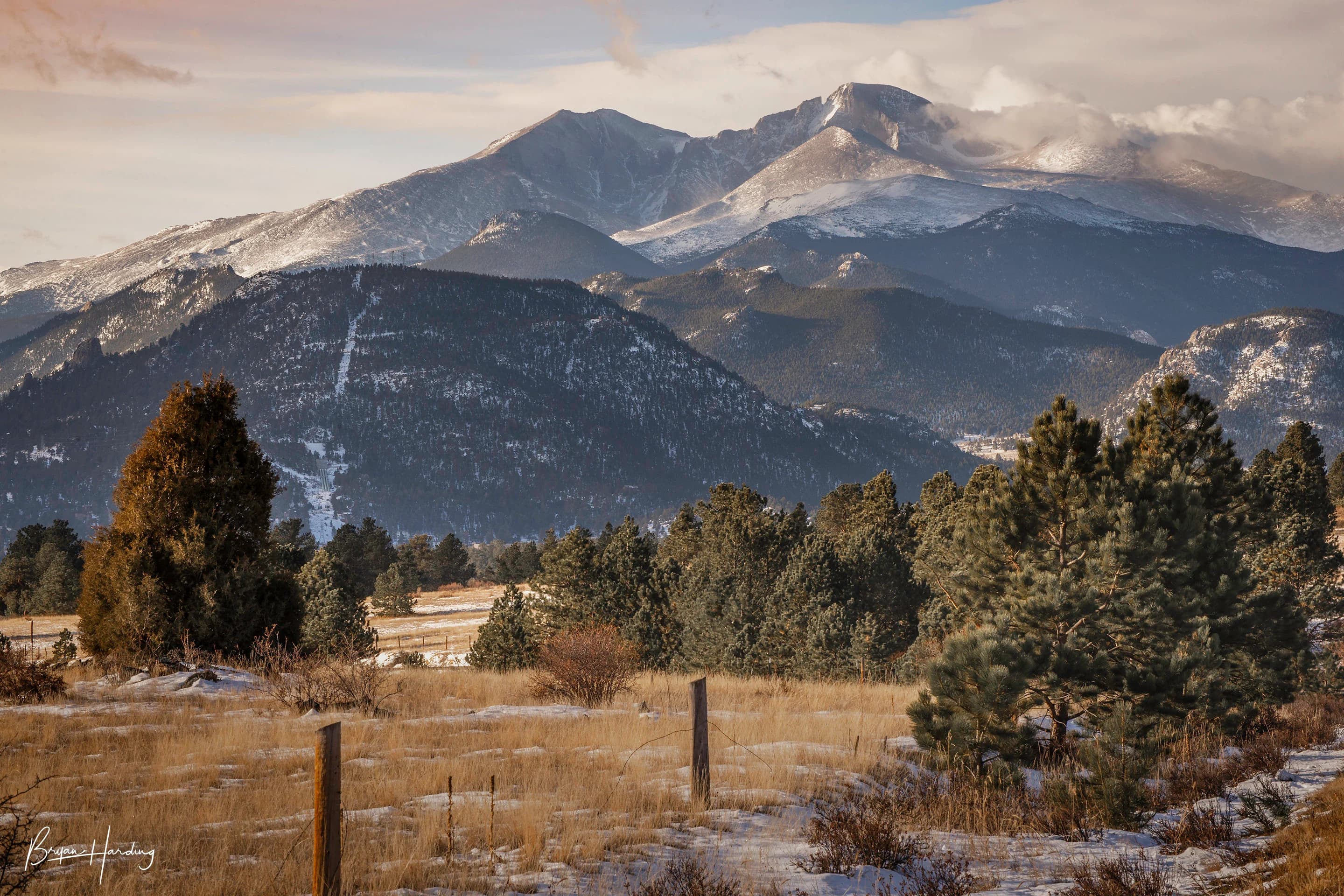 Longs Peak Colorado Photo Print, Rocky Mountain National Park Art