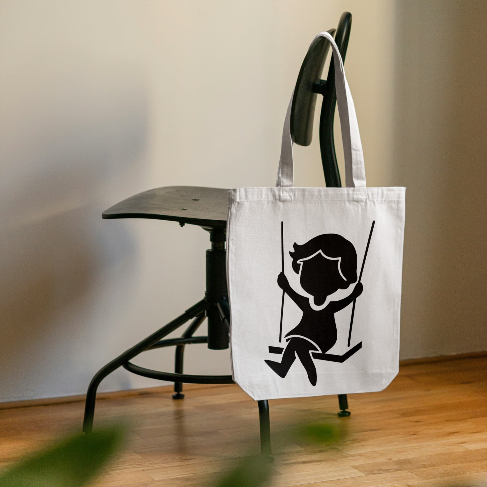 Little Girl On Swing SVG PNG Files for Cricut, Silhouette-Cutting, Engraving: Children Clipart - image 5
