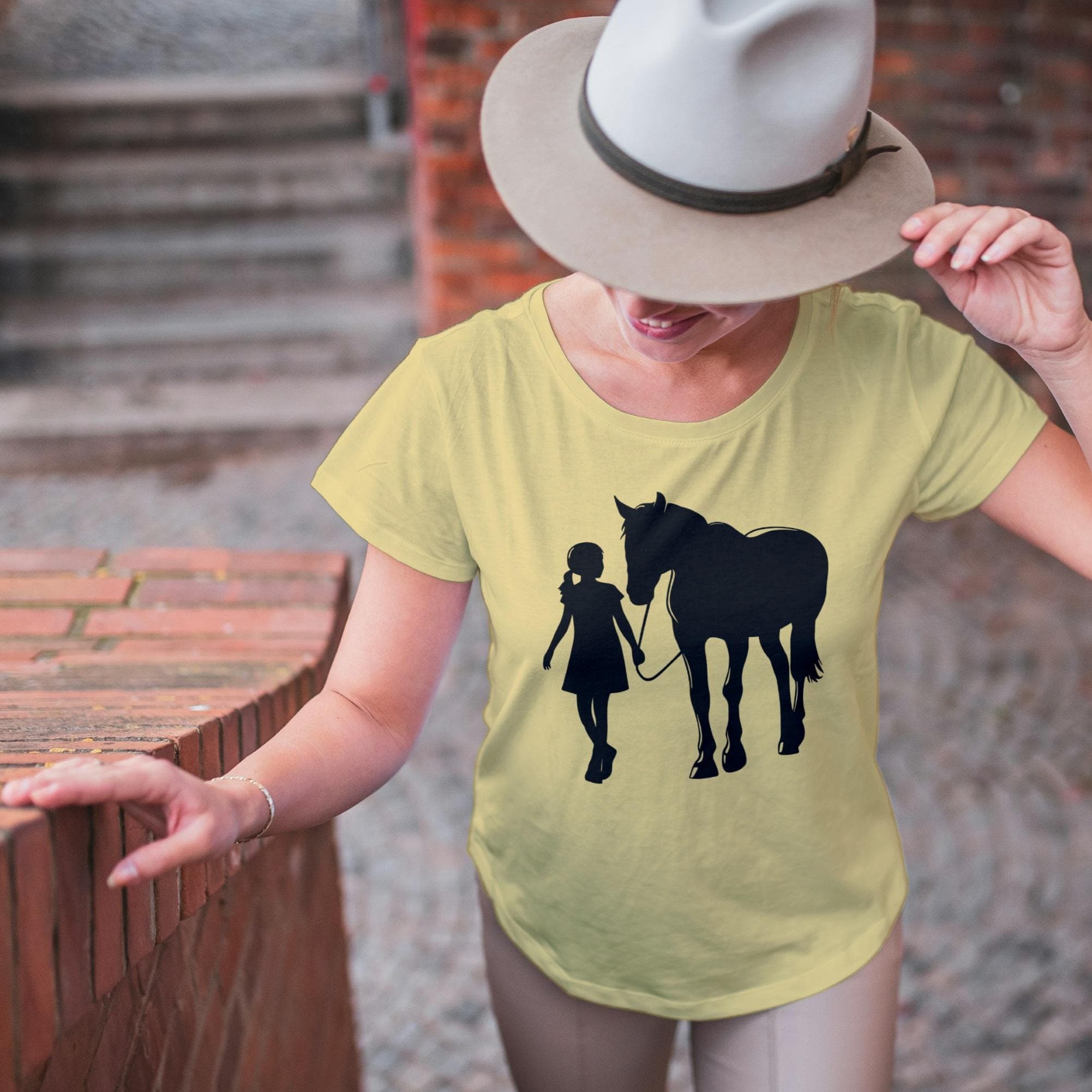 Girl With Horse SVG PNG Files: Clipart for Cutting, Engraving, Printing (Digital Download) - image 3